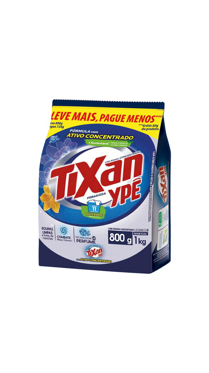 SABAO PO TIXAN YPE PRIMAVERA AZUL 800G