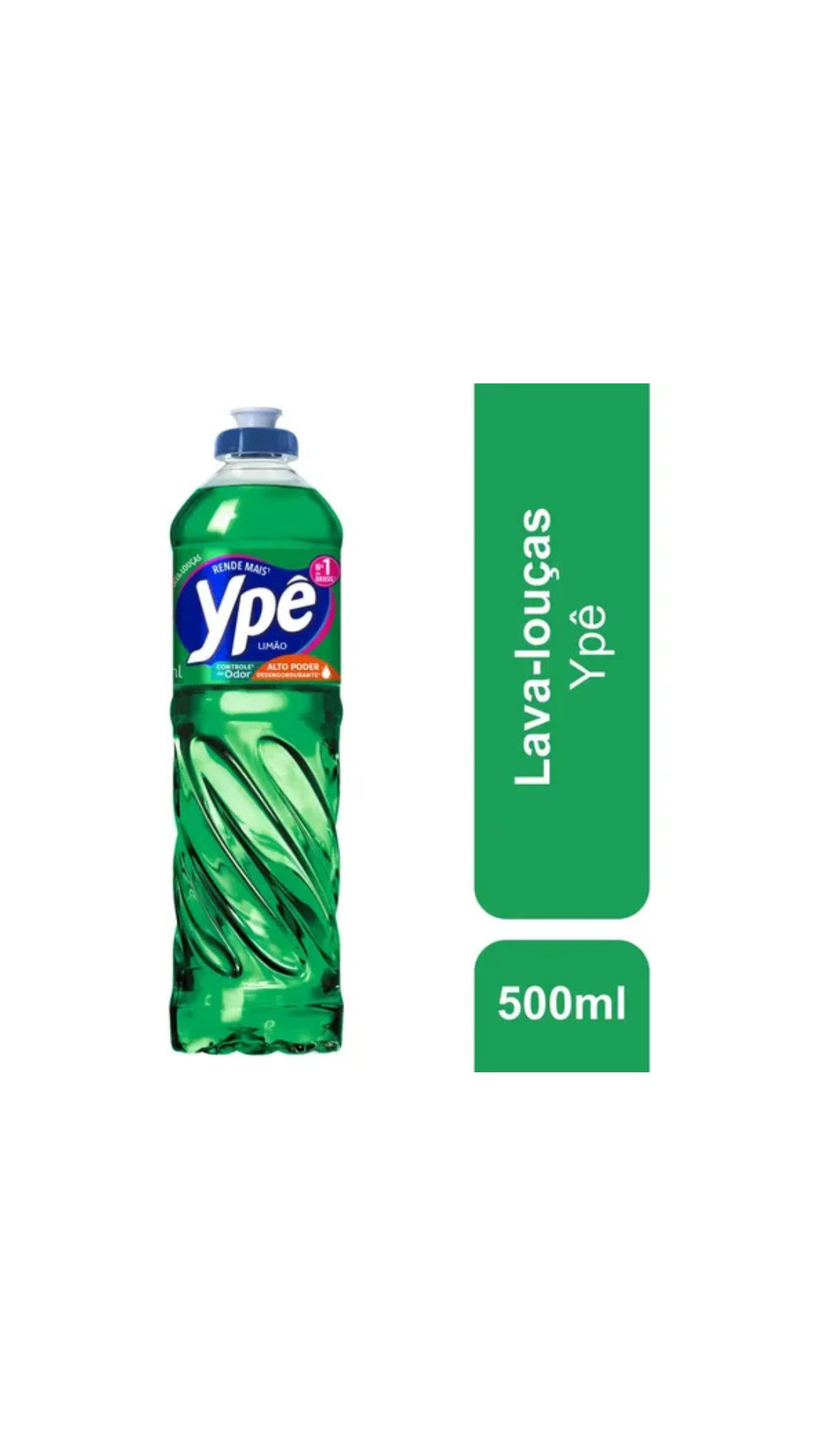 YPE LAVA LOUÇA LIMAO 500ML