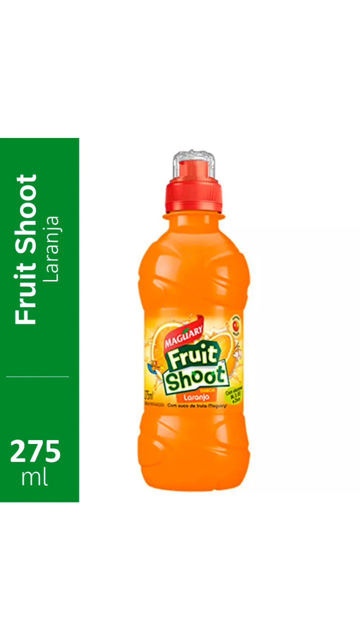 SUCO MAGUARY FRUIT SHOOT LARANJA TP 275ML