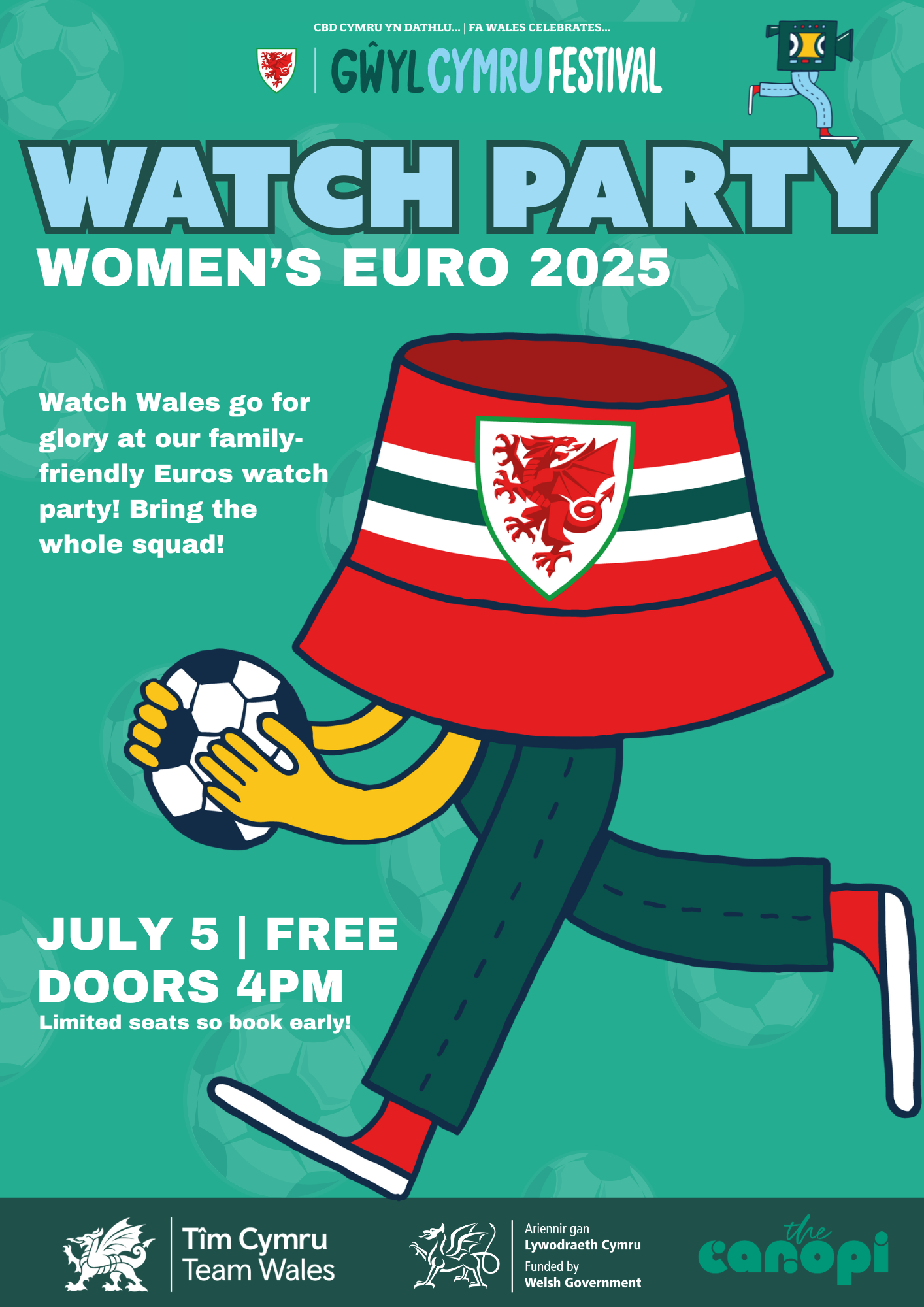 WOMEN’S EURO WATCH PARTY