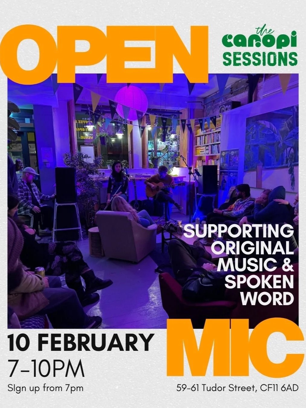 CANOPI SESSIONS - Open Mic 