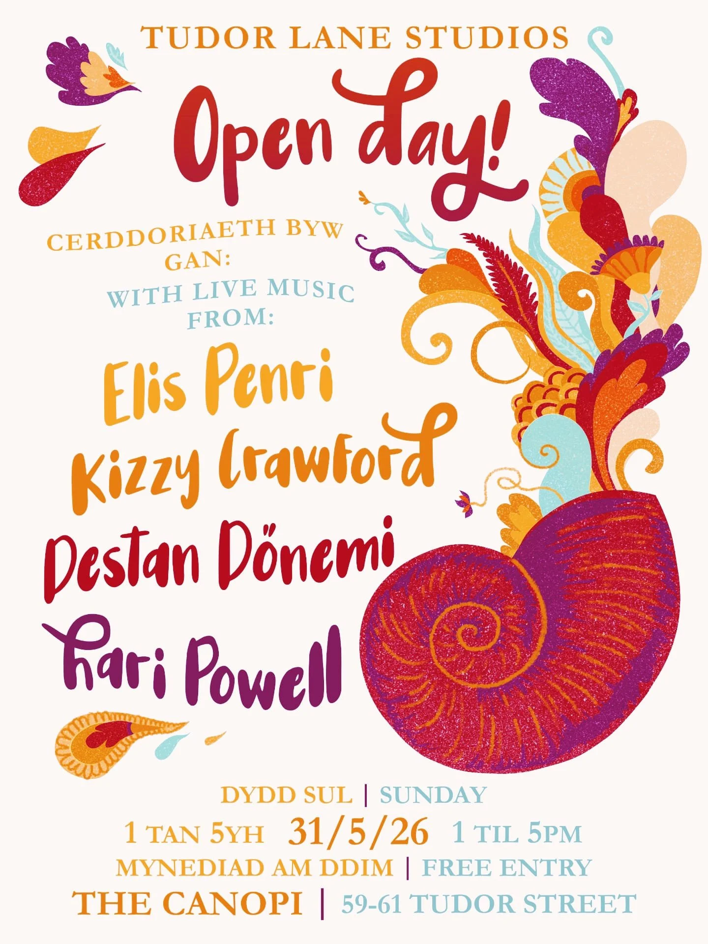 OPEN DAY - LIVE MUSIC!!