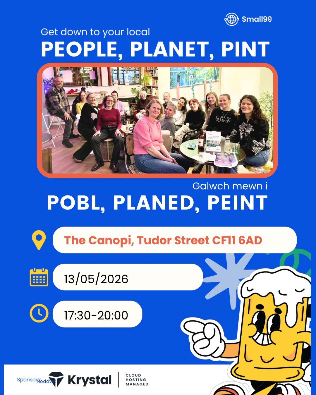 PEOPLE, PLANET, PINT 