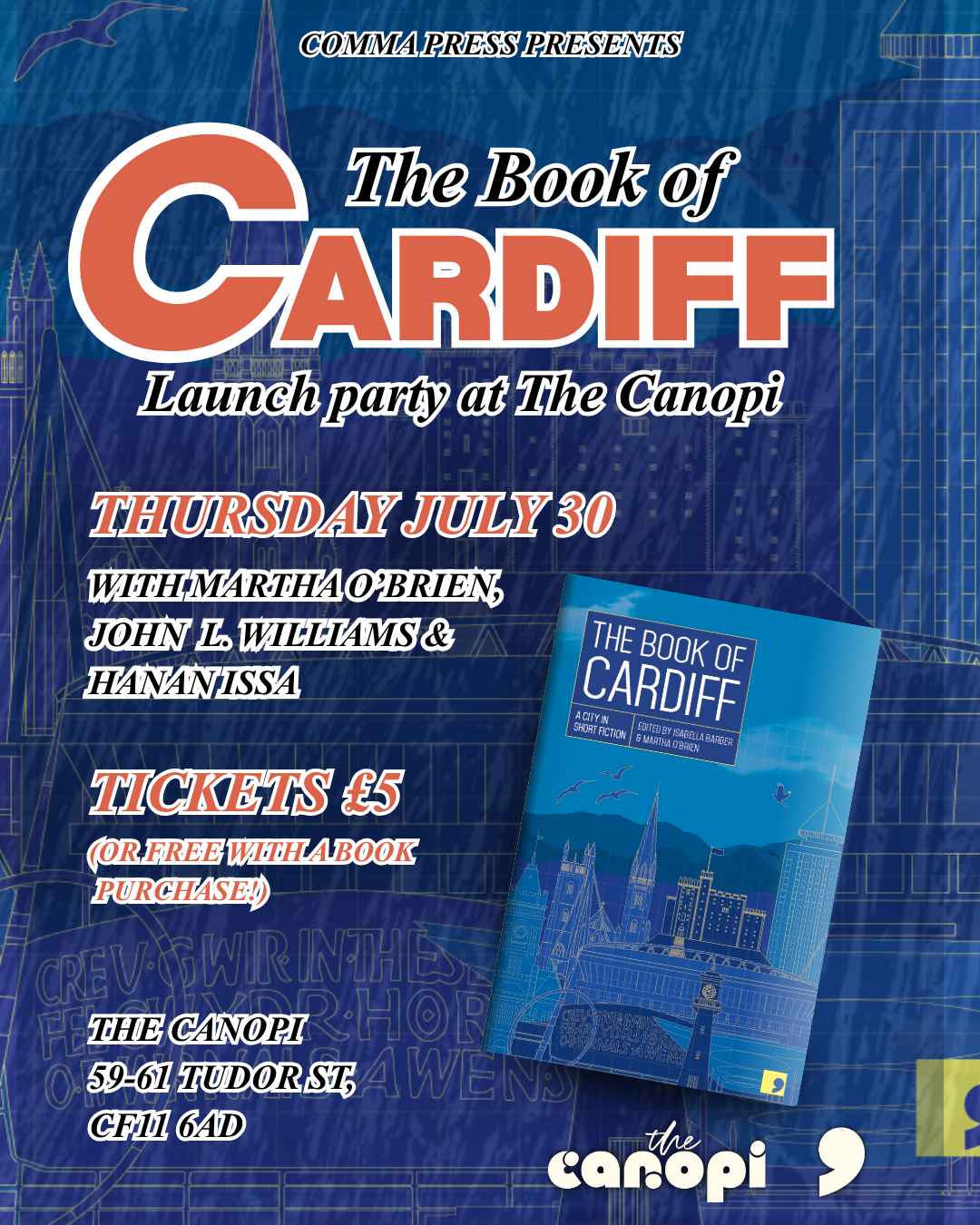 THE BOOK OF CARDIFF Book Launch