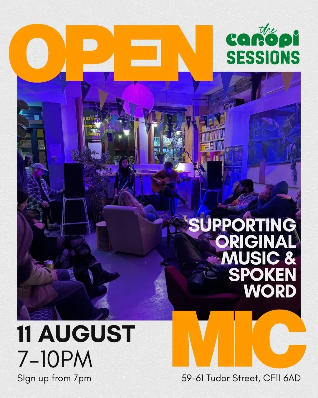 OPEN MIC - Canopi sessions 