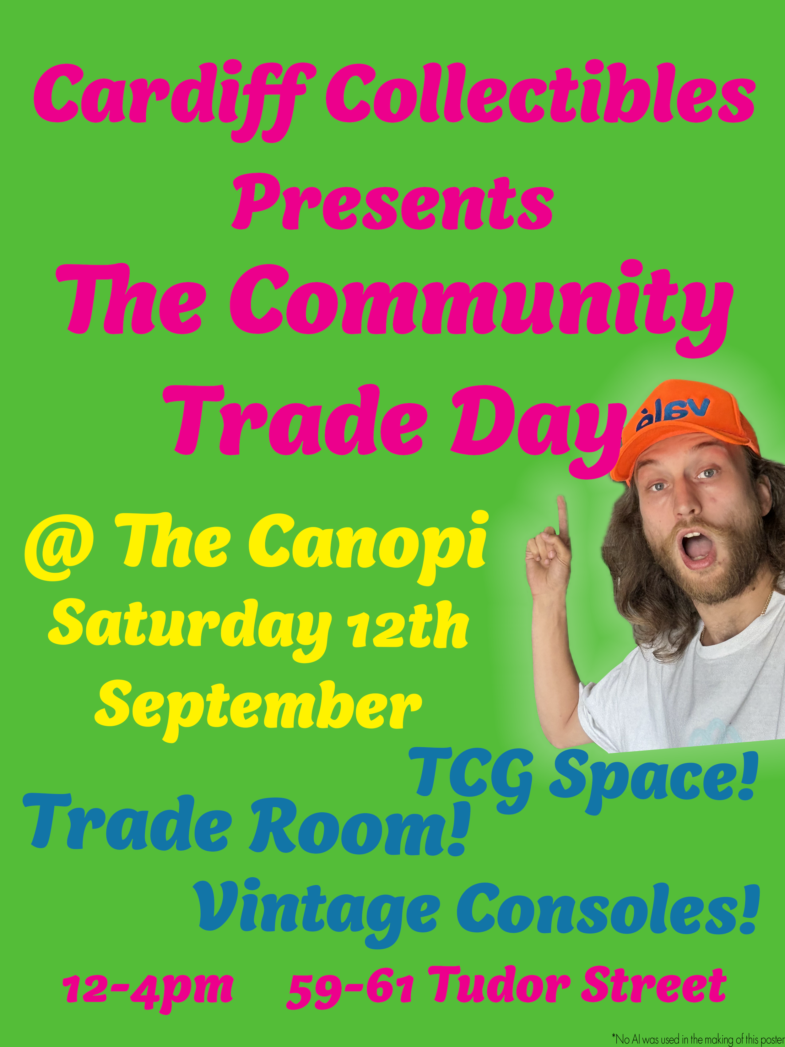 Cardiff Collectible  Presents, THE COMMUNITY TRADE DAY 