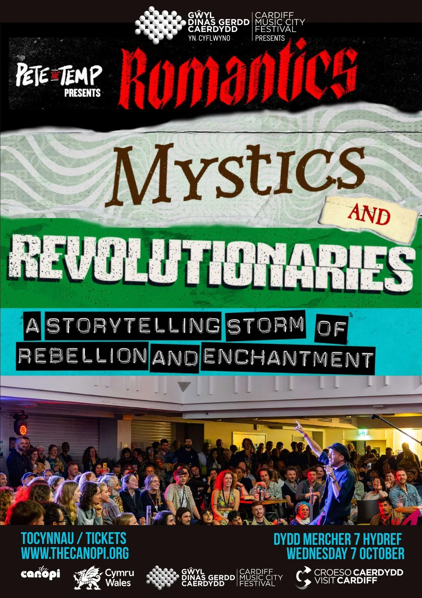 CARDIFF MUSIC CITY FESTIVAL PRESENTS, Romantics, Mystics and Revolutionaries