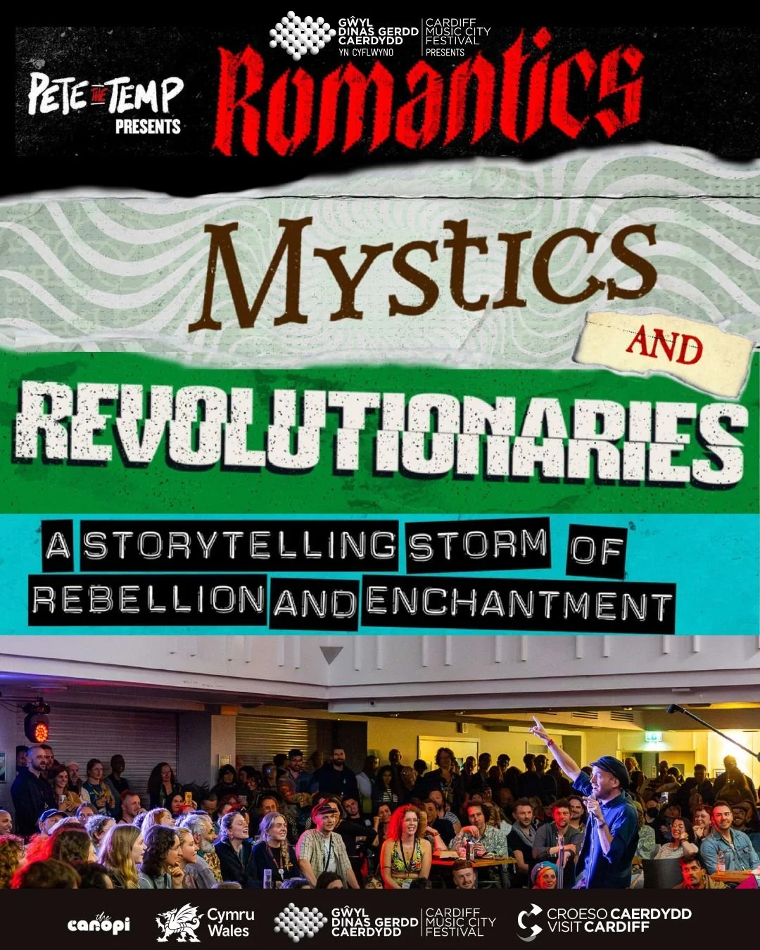 CARDIFF MUSIC CITY FESTIVAL PRESENTS, Romantics, Mystics and Revolutionaries