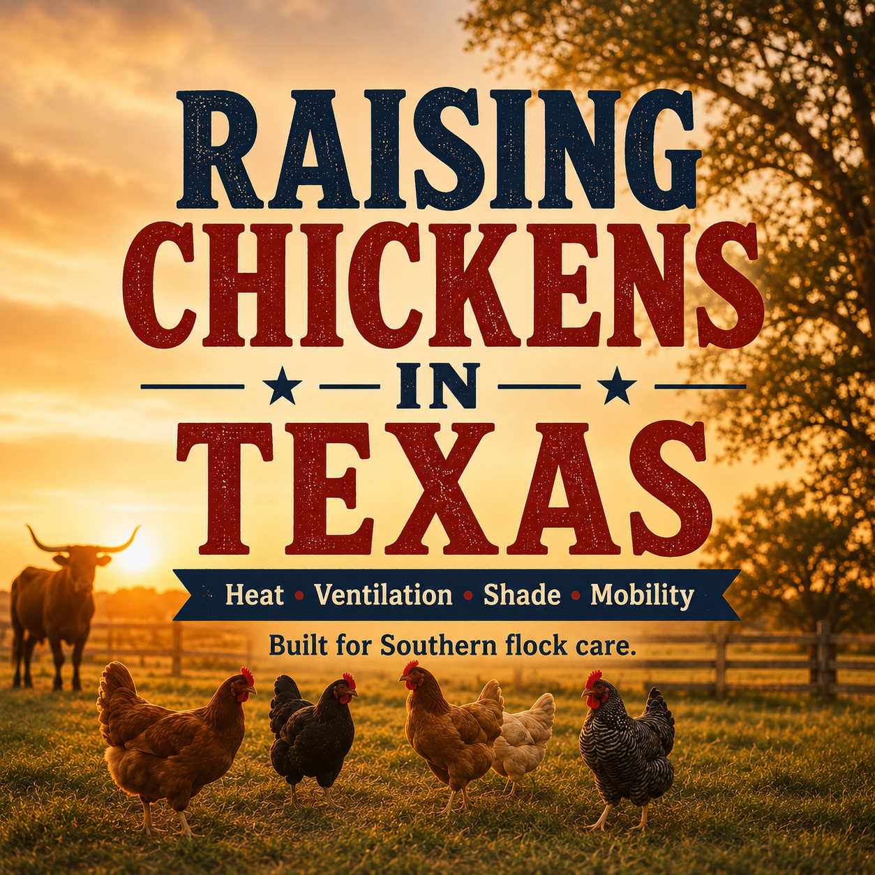 How to Choose a Chicken Coop for Texas Heat