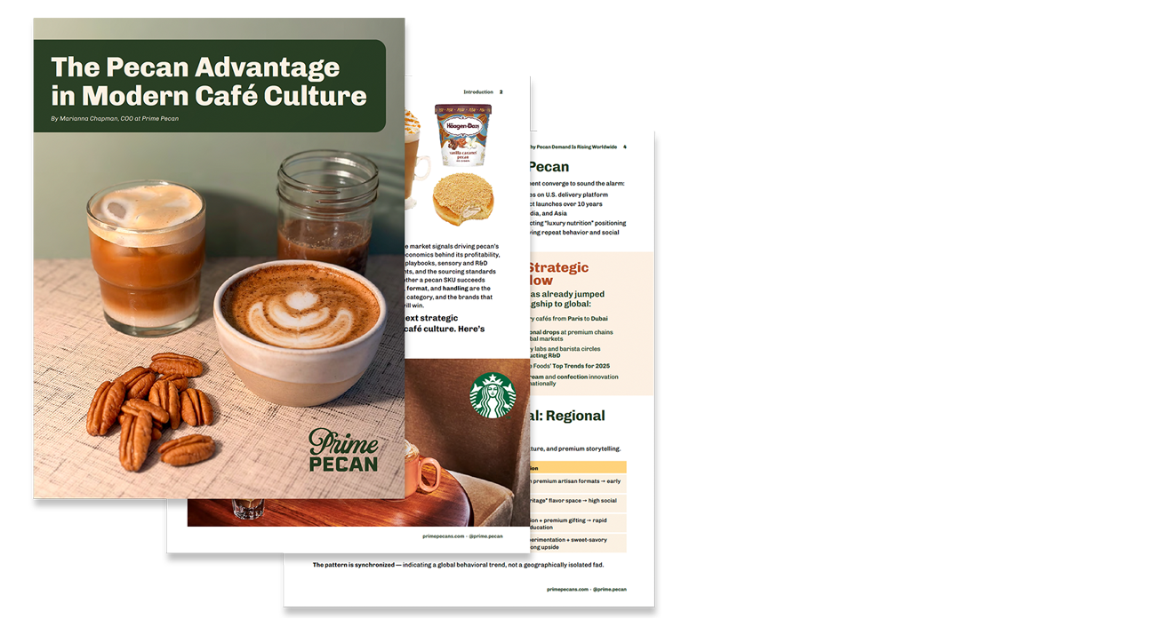 Global Café Trend Report Download - Pecan Lattes