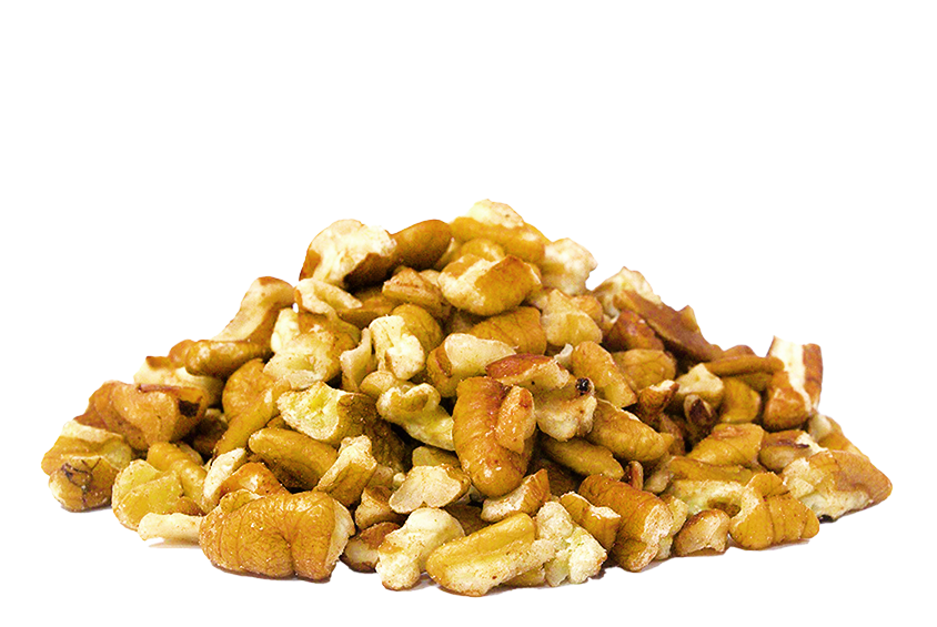 Pile of Medium Pecan Pieces