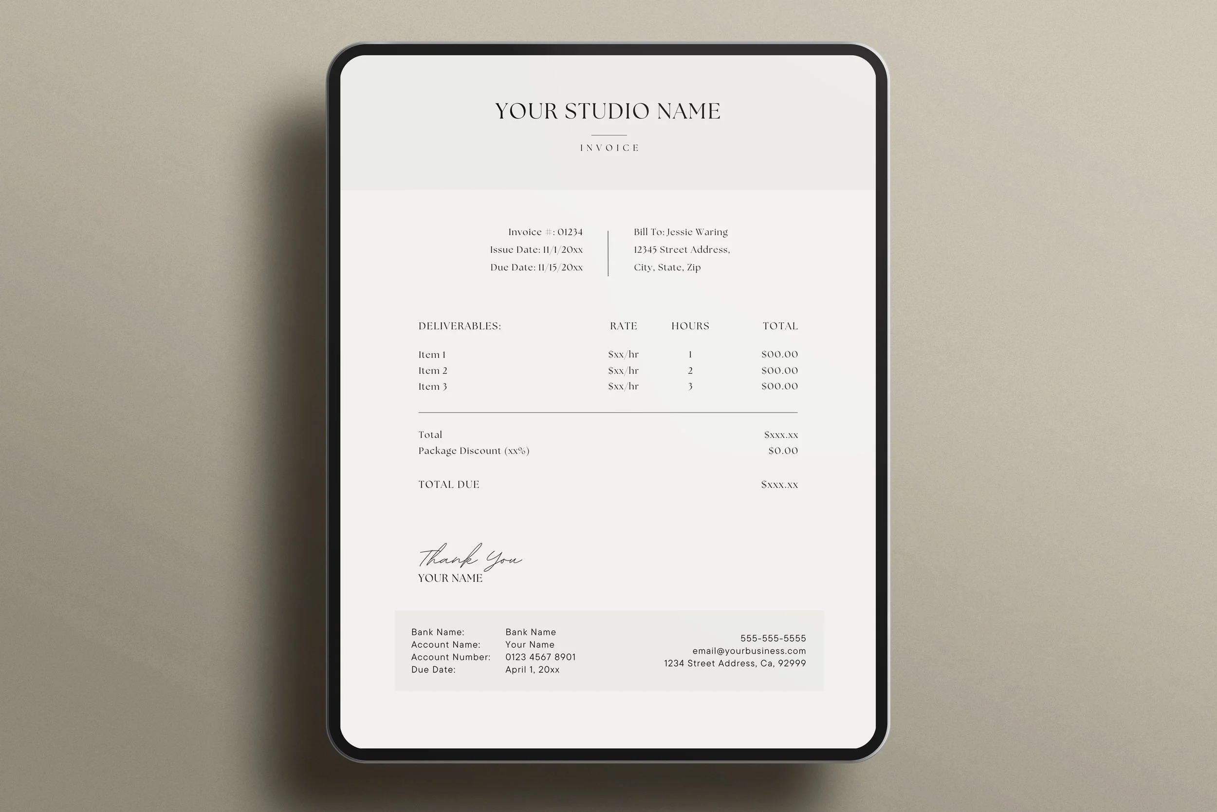 Canva Templates for Brand Photographers