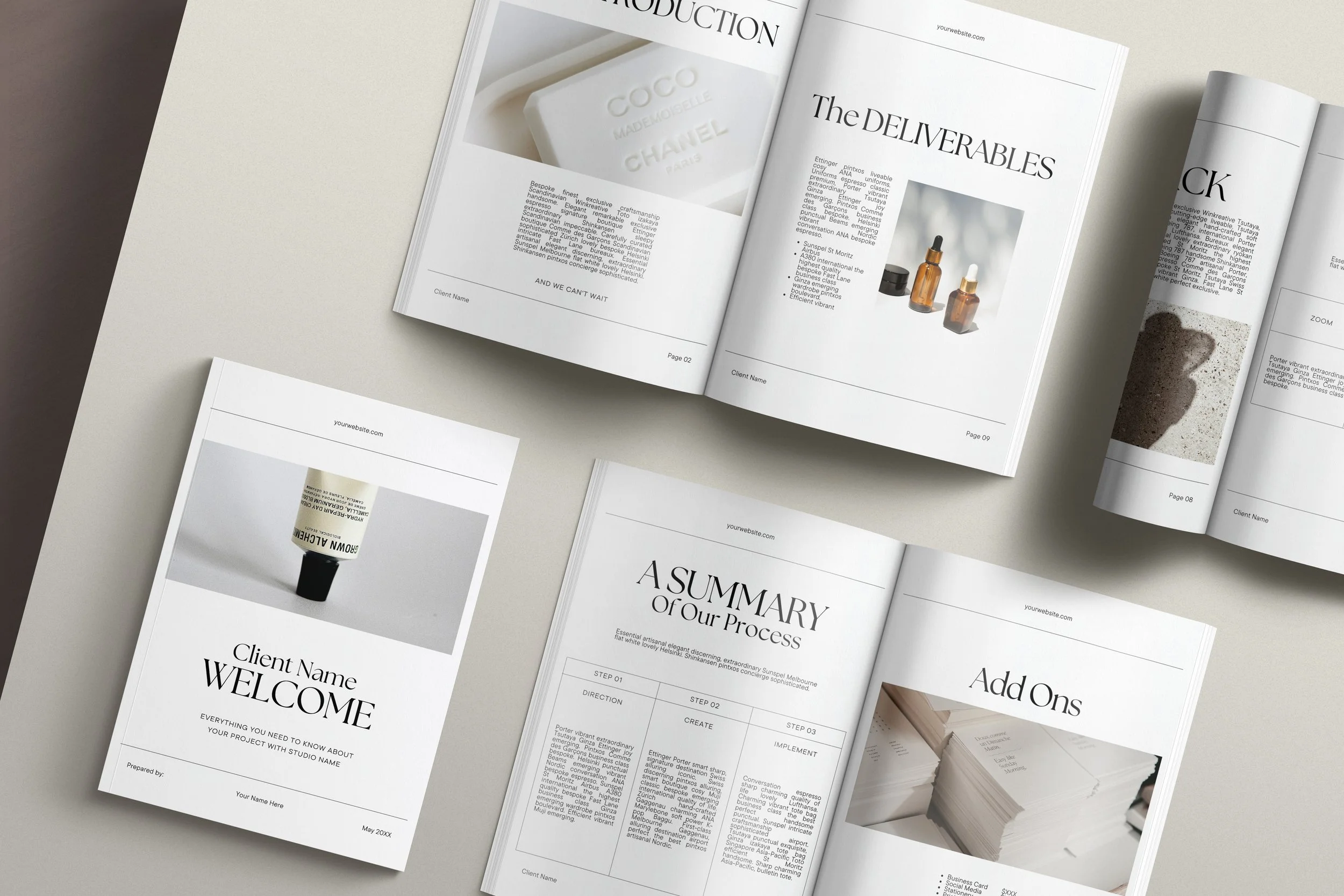 Client Welcome Guide Canva Template for Wedding Photographers