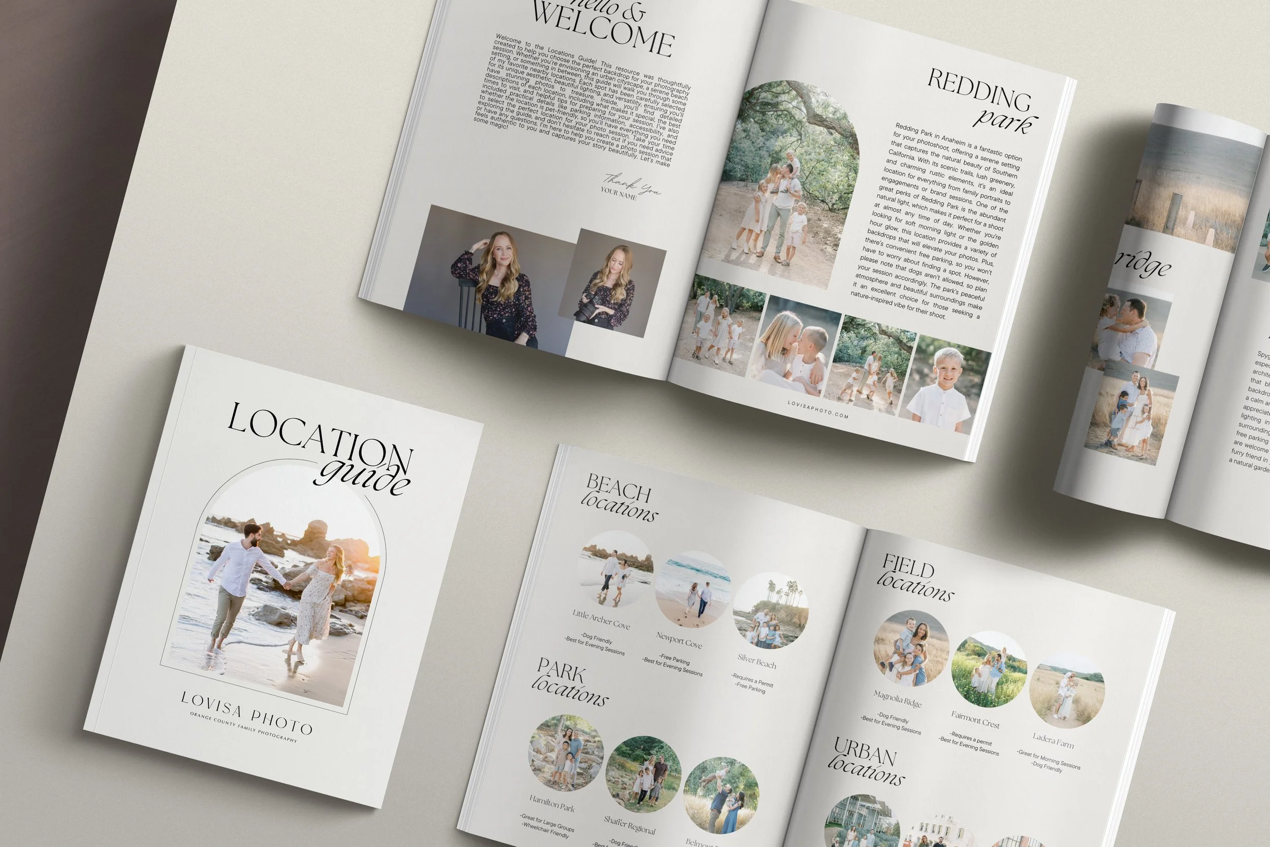 Location Guide Canva Template for Photographers