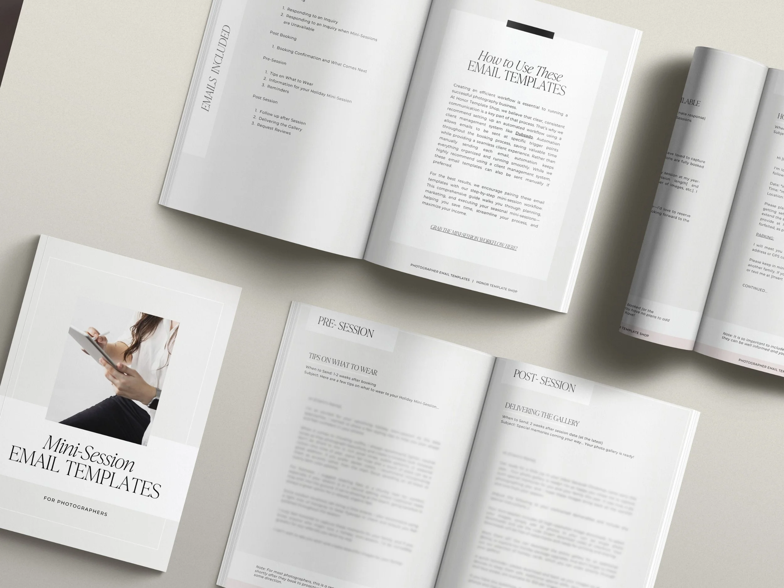 Mini-Session Email Templates for Family Photographers