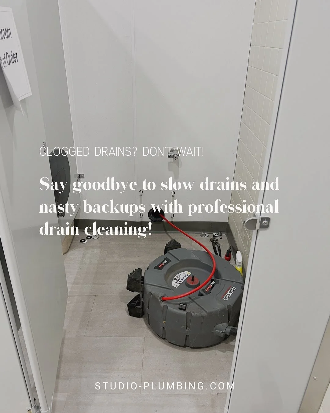 Slow-draining sinks? Backup-up tubs? Gurgling noises? These all signs of a clogged drain that needs expect attention! 

At Studio Plumbing, we specialize in fast, reliable drain cleaning services in Edmonton. Whether it&rsquo;s grease buildup, hair, 