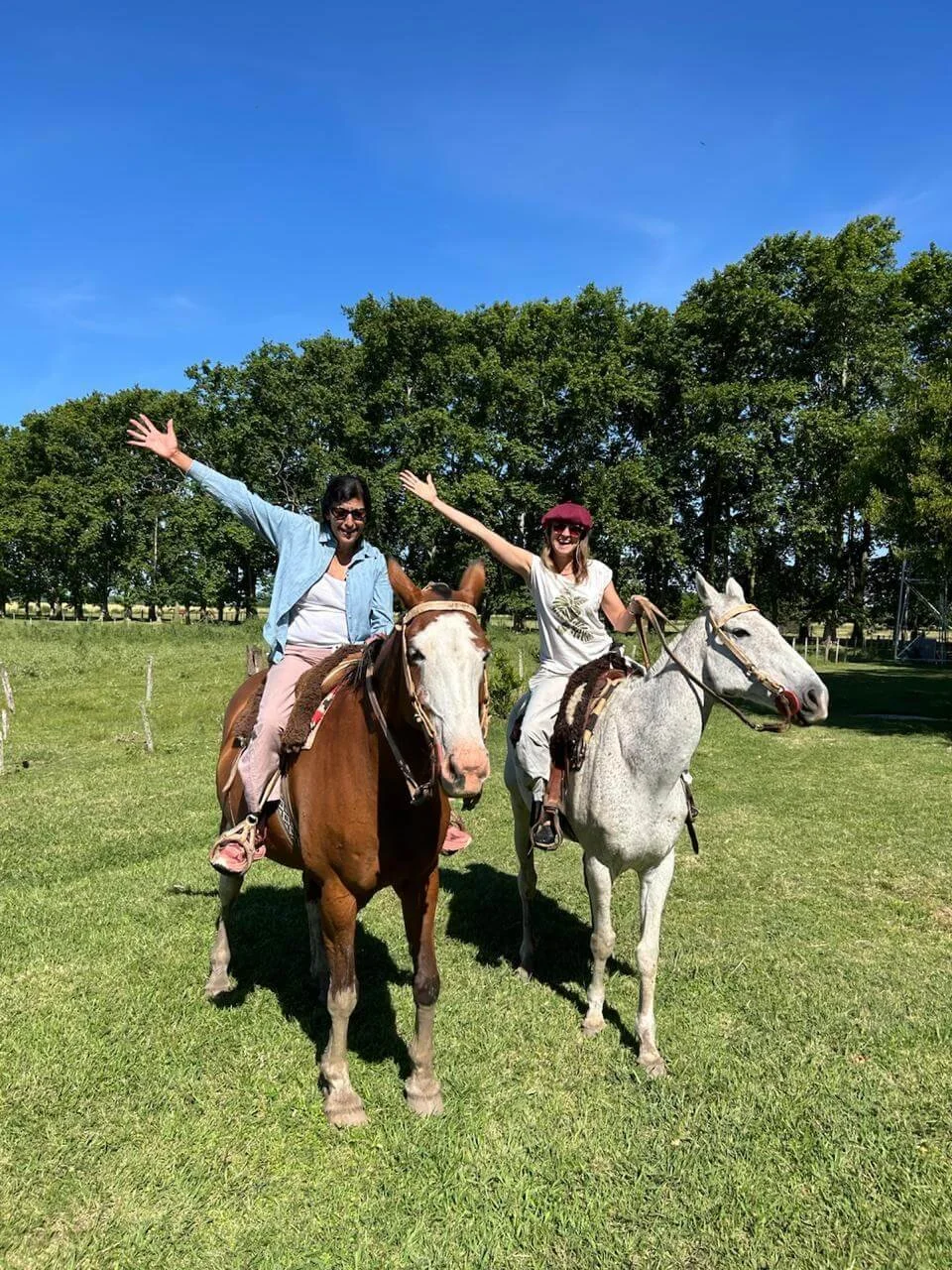 In Argentina with Noël Zemborain, President of Junior Achievement Americas - and my first time on a horse - I loved it! (November 2025)