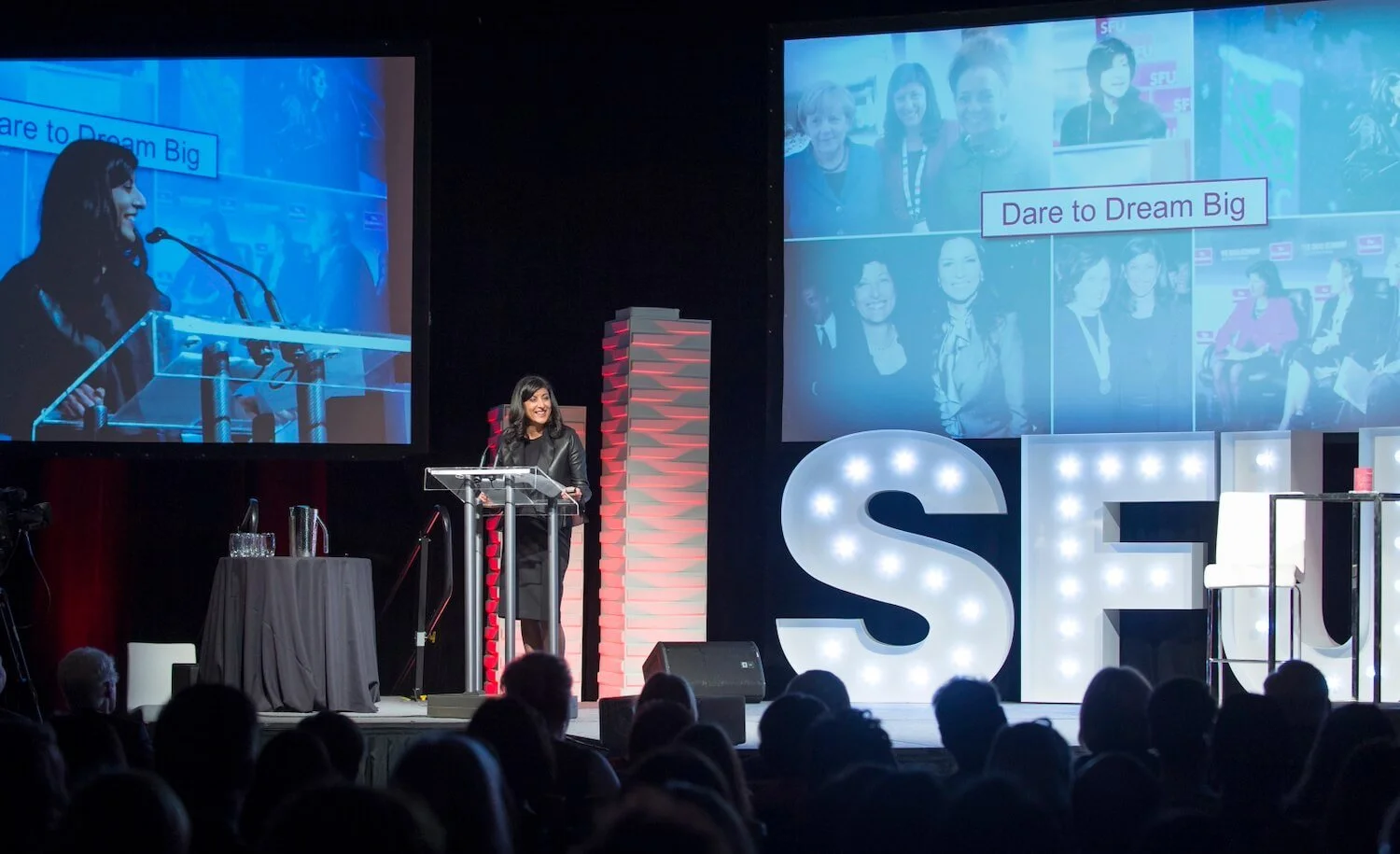2016 - What a full circle moment for me: Conferred with Simon Fraser University’s Outstanding Alumni Award in Vancouver.