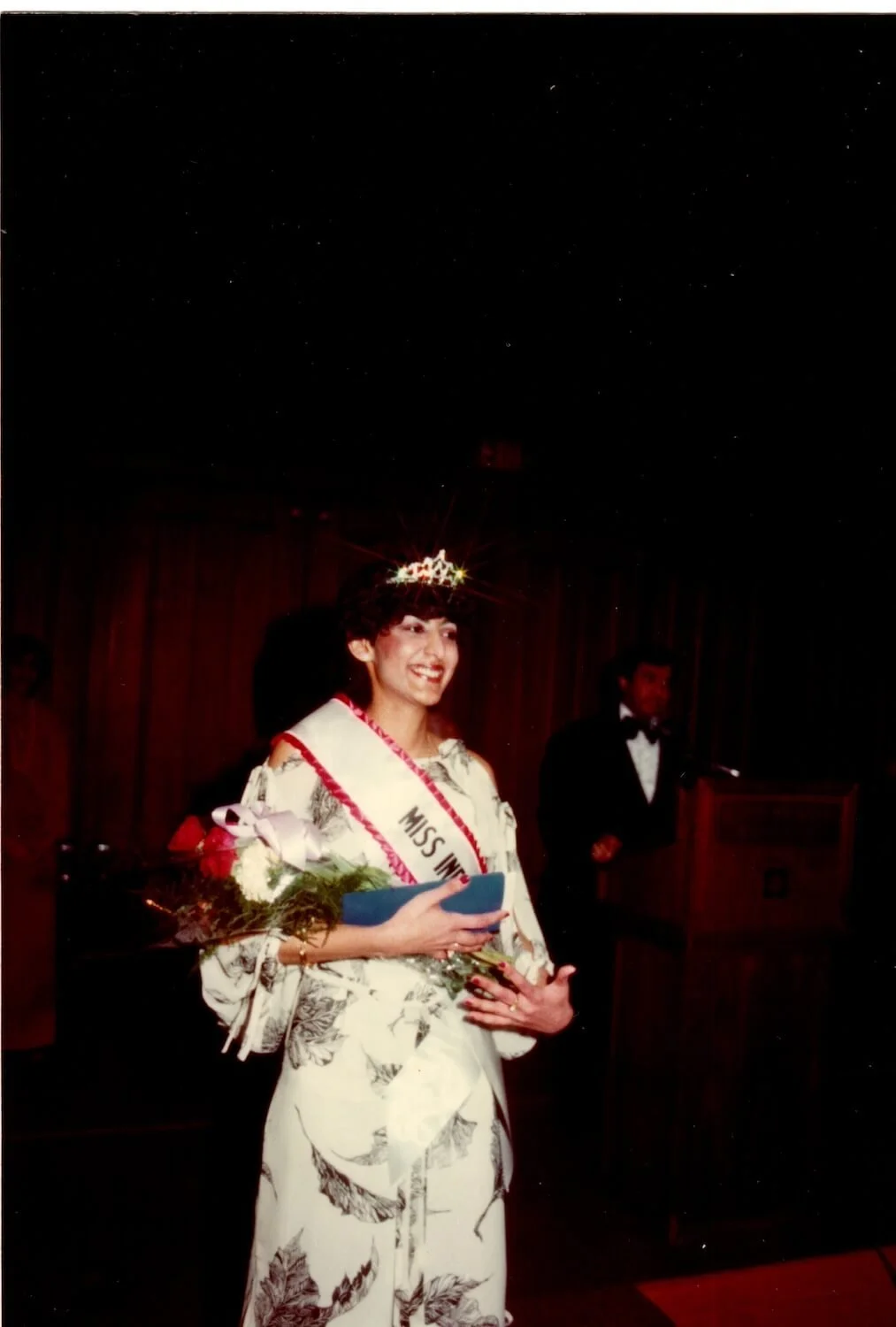 1979 - Crowned Miss Indo-Canada. (Surprised that I entered a pageant? I am!)