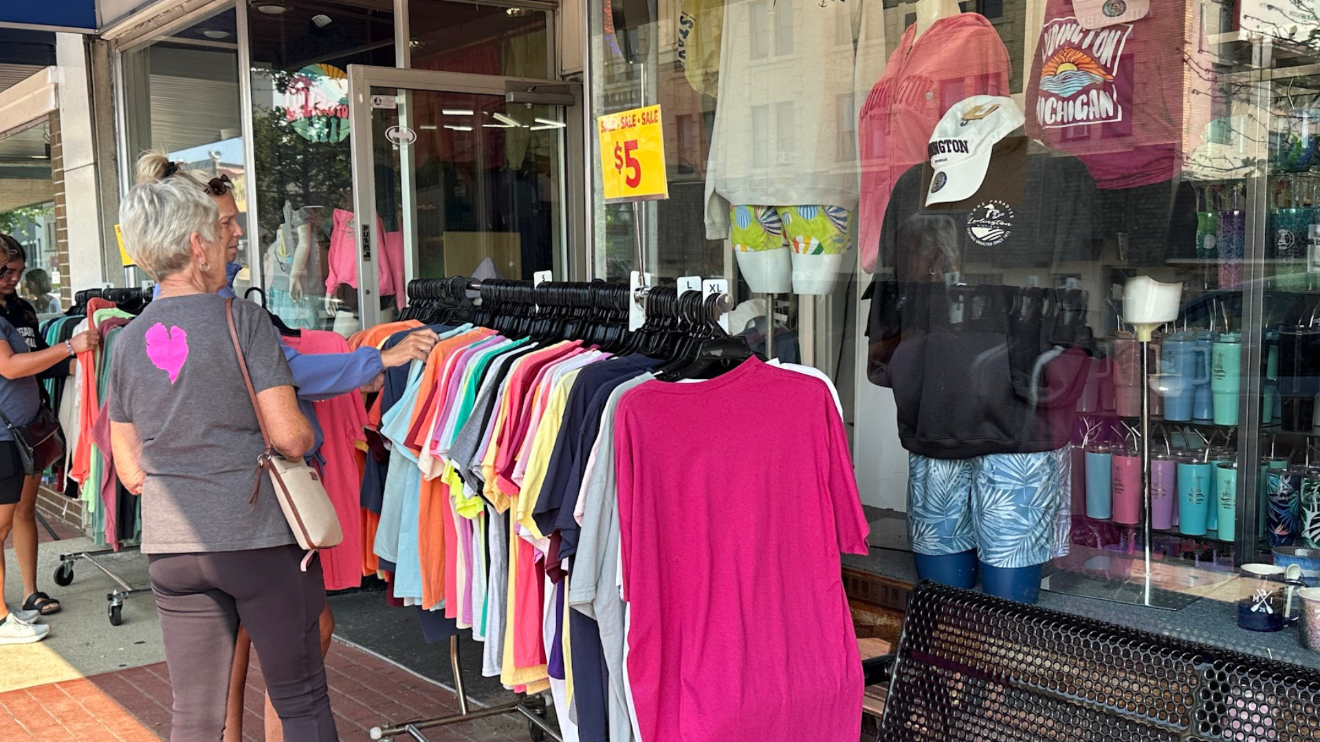 Downtown Ludington Sidewalk Sales