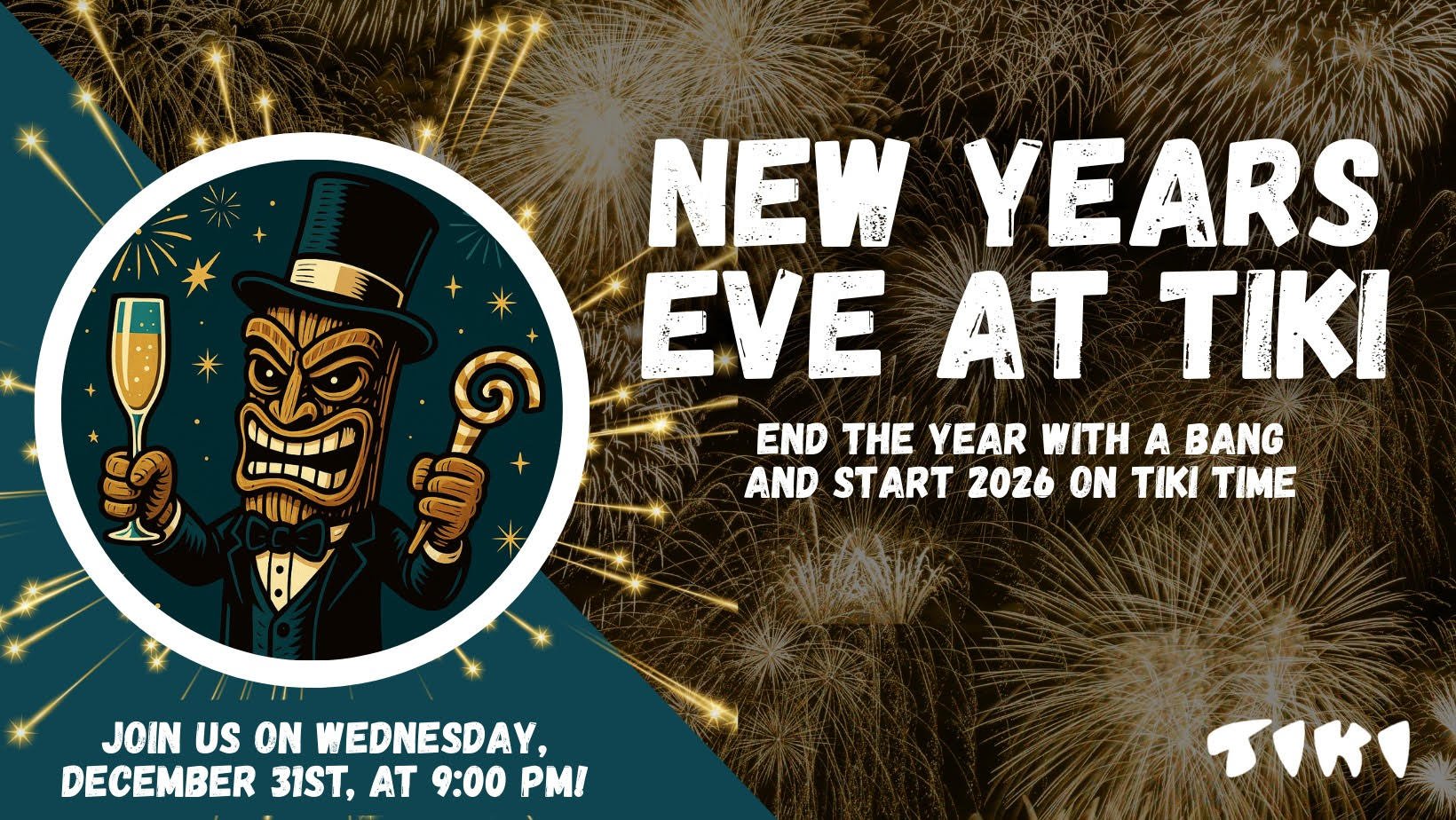 NYE at The Tiki Lounge