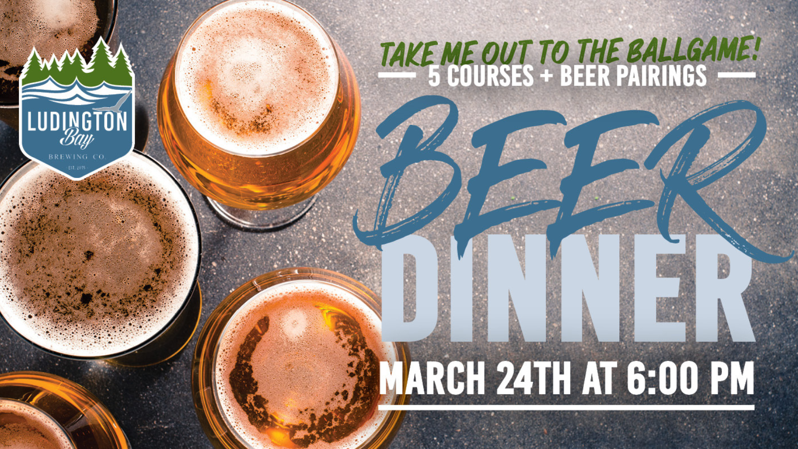 Take Me Out to the Ballgame Beer Dinner