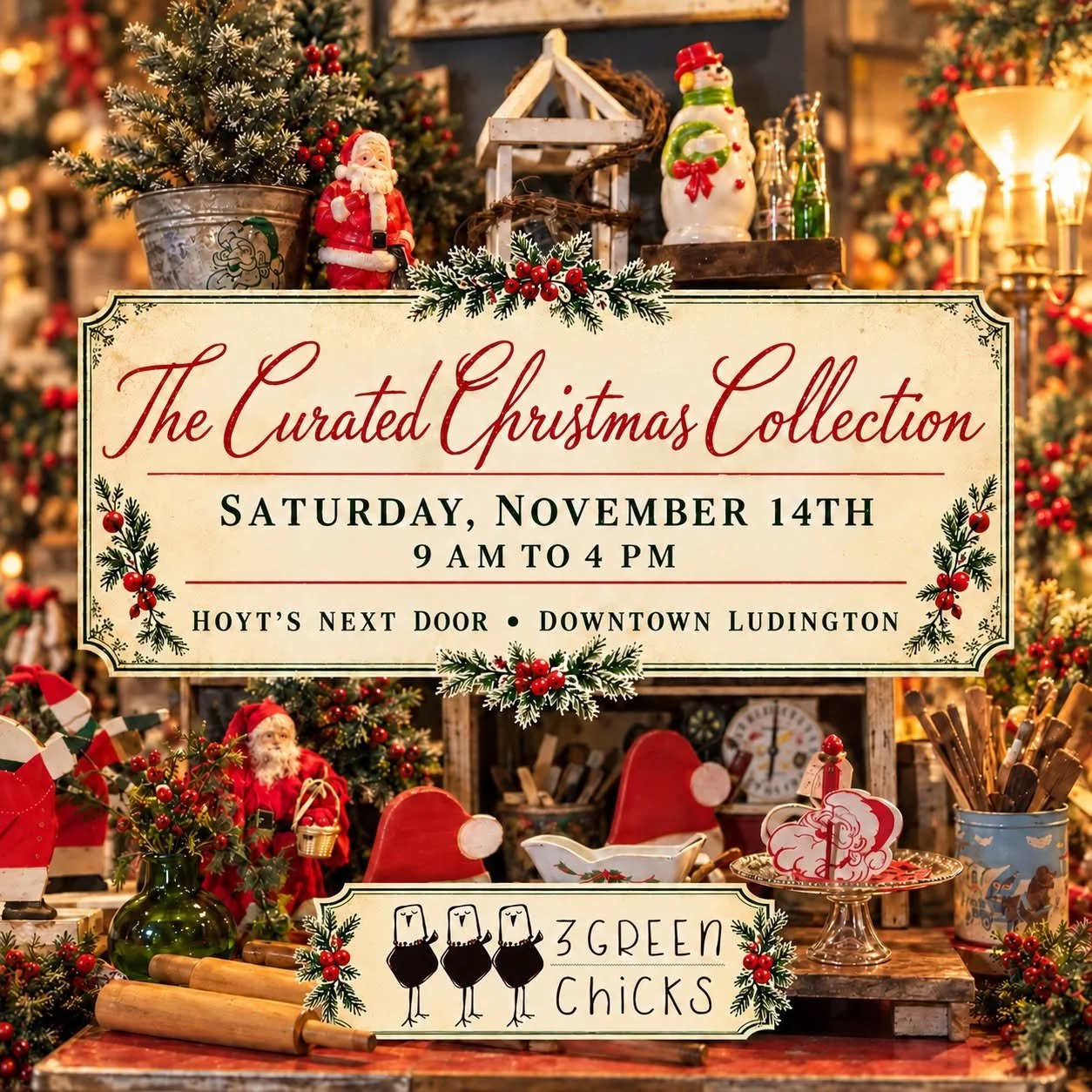  The Curated Christmas Collection by 3 Green Chicks