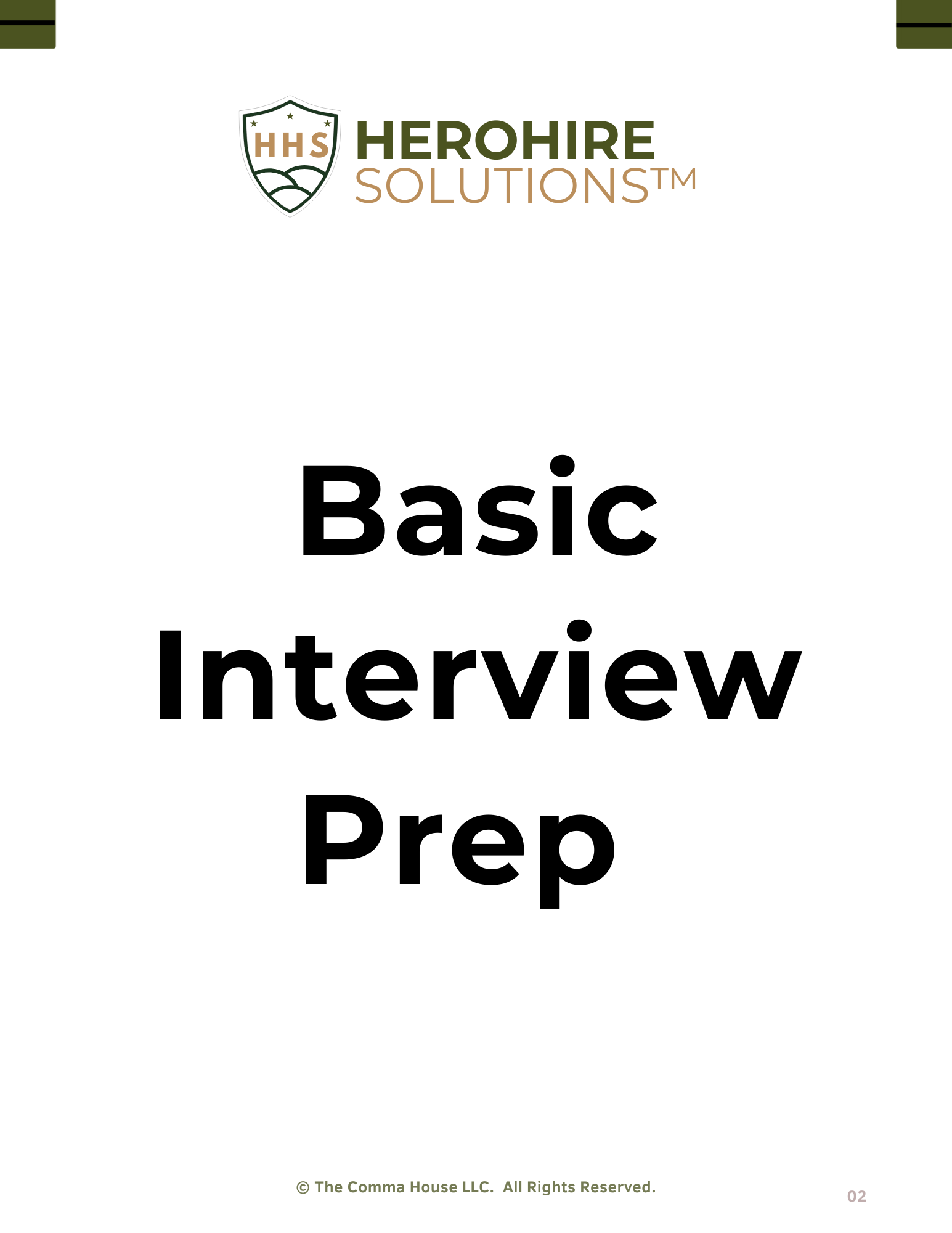 Basic Interview Prep