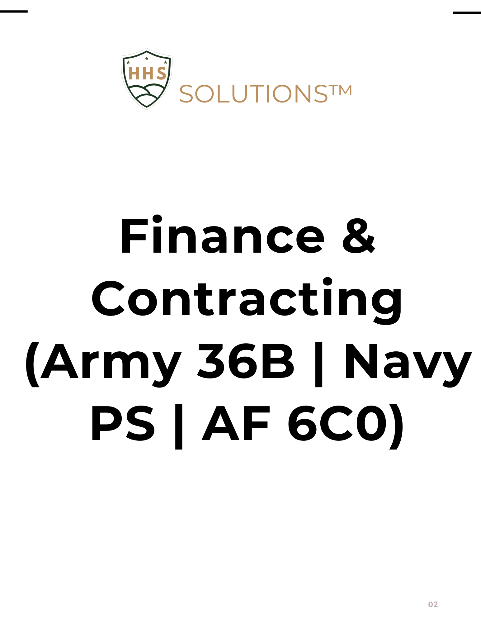 Finance & Contracting Logic & Translation Pack