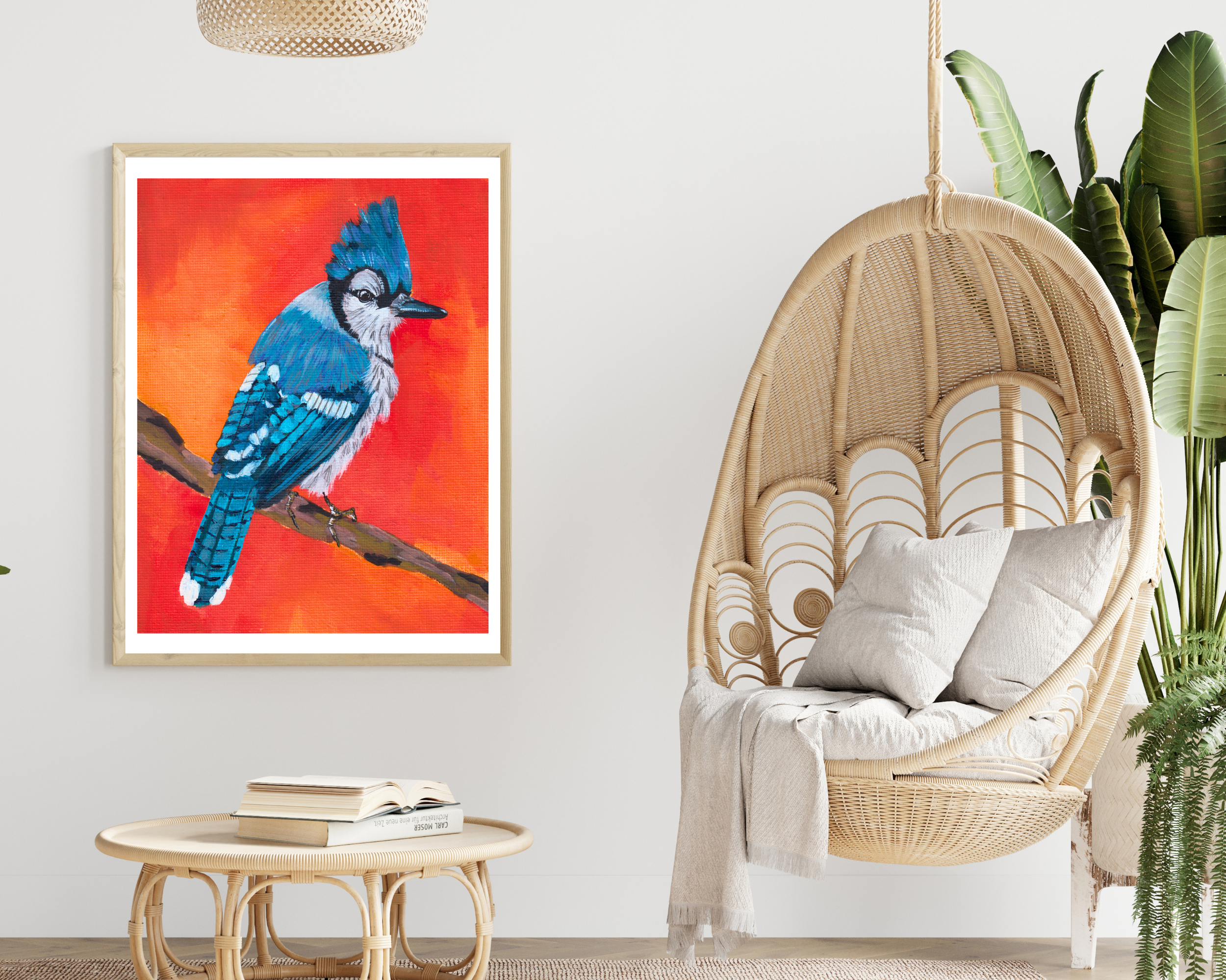 Blue Jay Giclee Fine Art Print