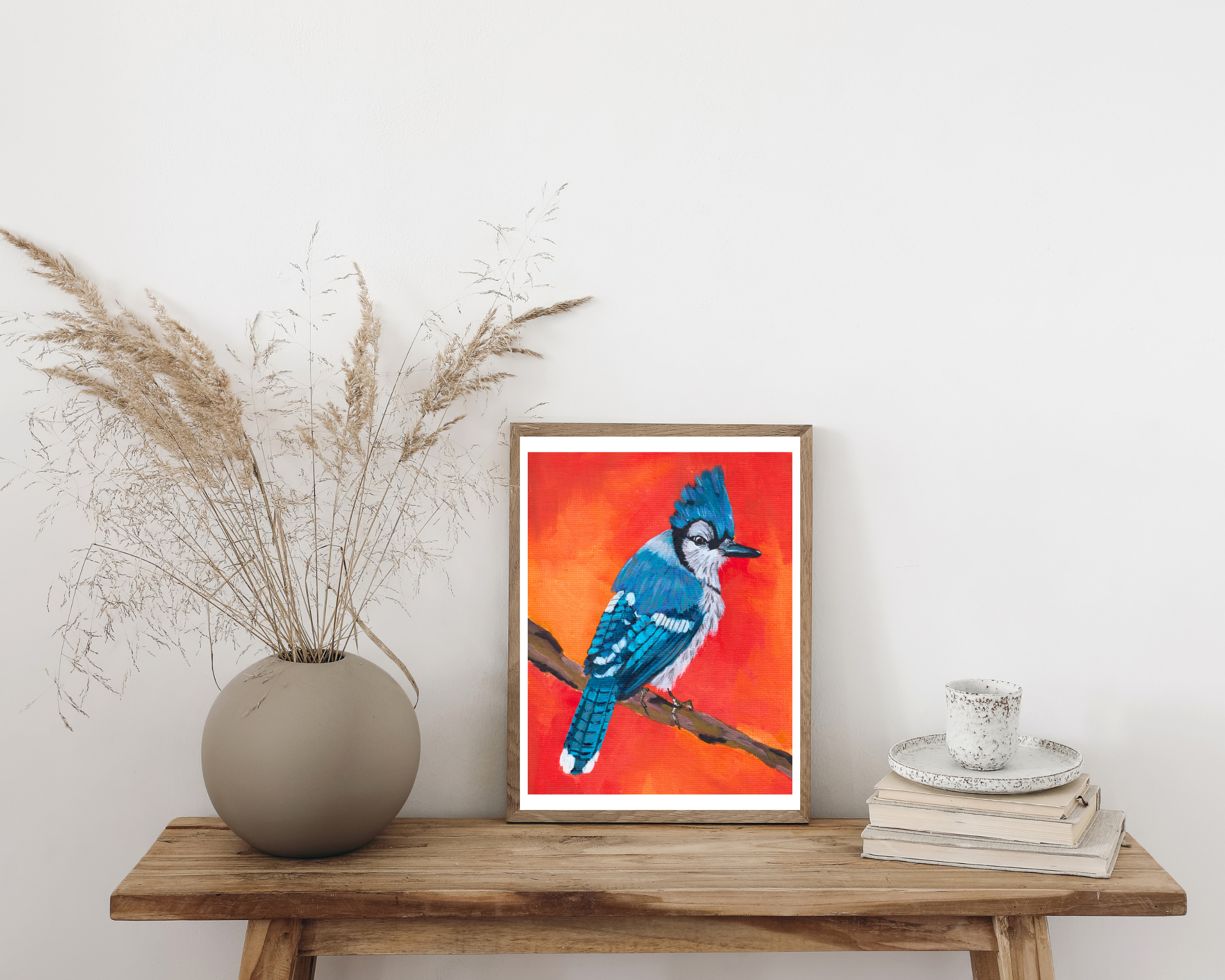 Blue Jay Fine Art Print