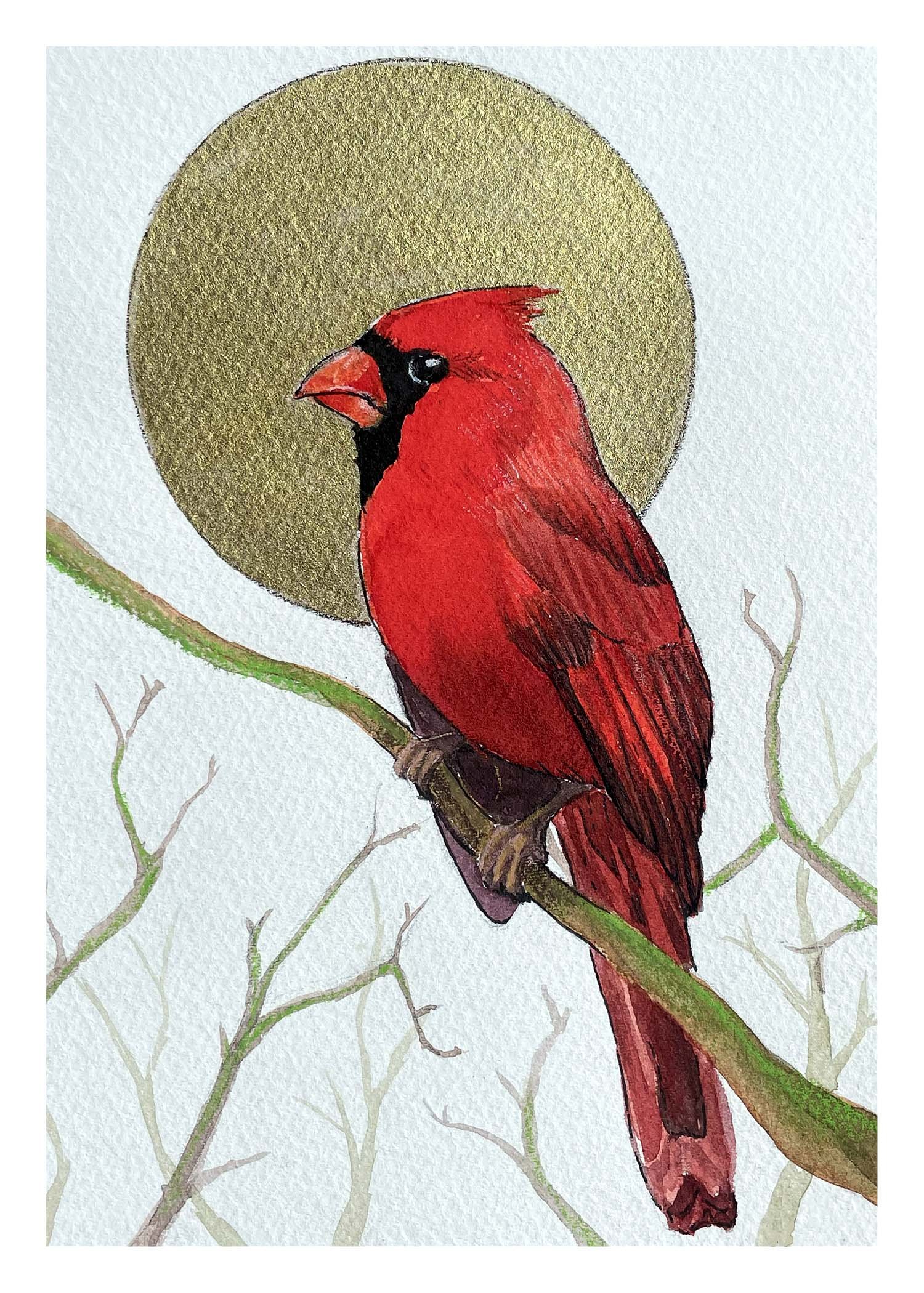 Red Cardinal and Golden Circle RGB copy 2.jpg