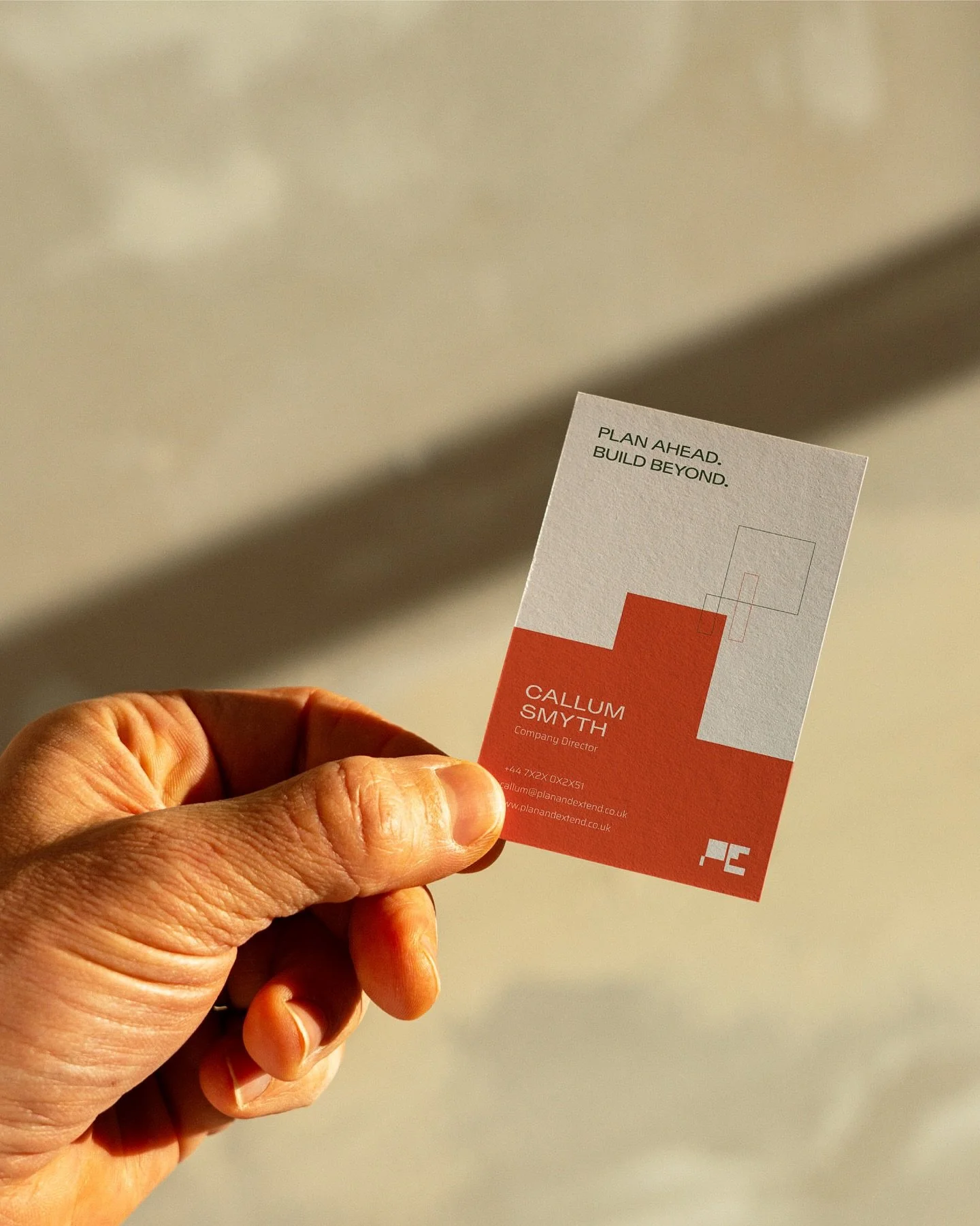 1/3

Plan &amp; Extend came to us as a modern architectural planning service with a clear ambition: to make home extensions simple, stress-free, and approachable.

Through an in-depth workshop process, we worked closely with the team to define their 