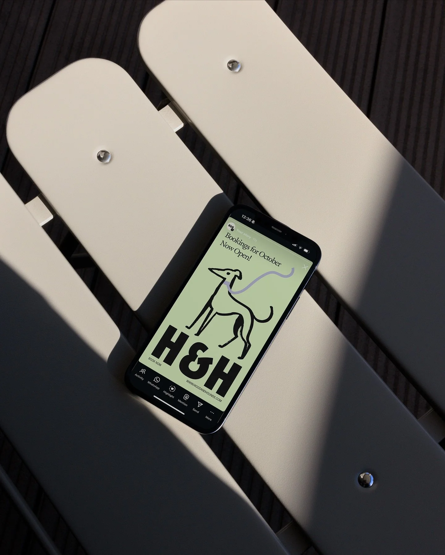 3/3

The final identity for Higgs &amp; Hounds is designed to be flexible and cohesive, a system that translates effortlessly across both digital and physical touchpoints.

From signage to packaging, social content to printed collateral, each element