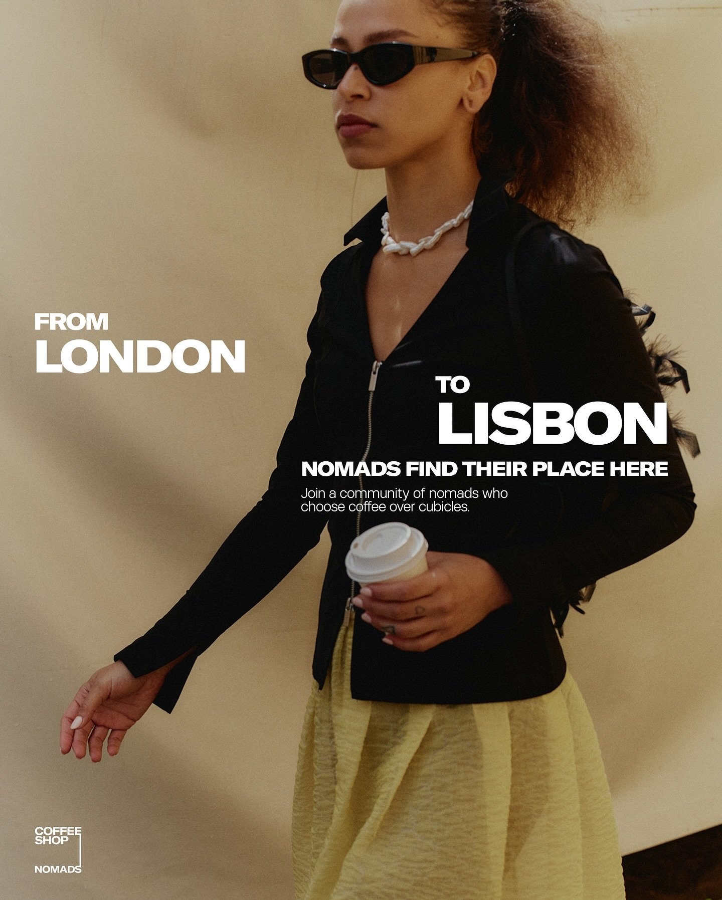 3/3

The result?

Coffee Shop Nomads, the first official platform for booking indie coffee shops to work from.

A brand with attitude, clarity, and a movement behind it.

No more table roulette.

No more laptop guilt.

Just great coffee, great work, 