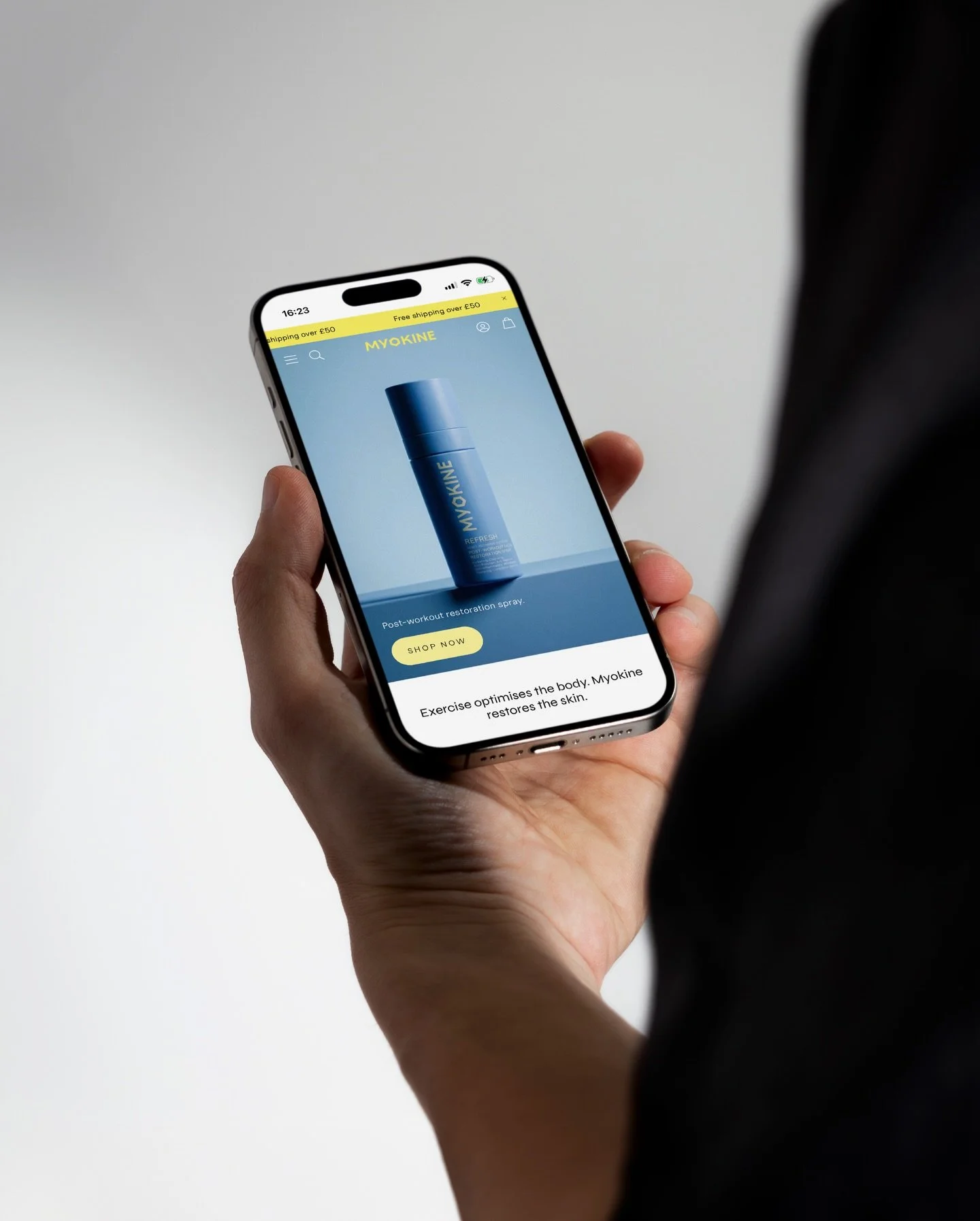 1/3

Every strong brand begins with a clear purpose.

Myokine was founded on a powerful idea: that exercise benefits every organ in the body, including the skin, but athletes and active individuals often expose their skin to environmental stress at t