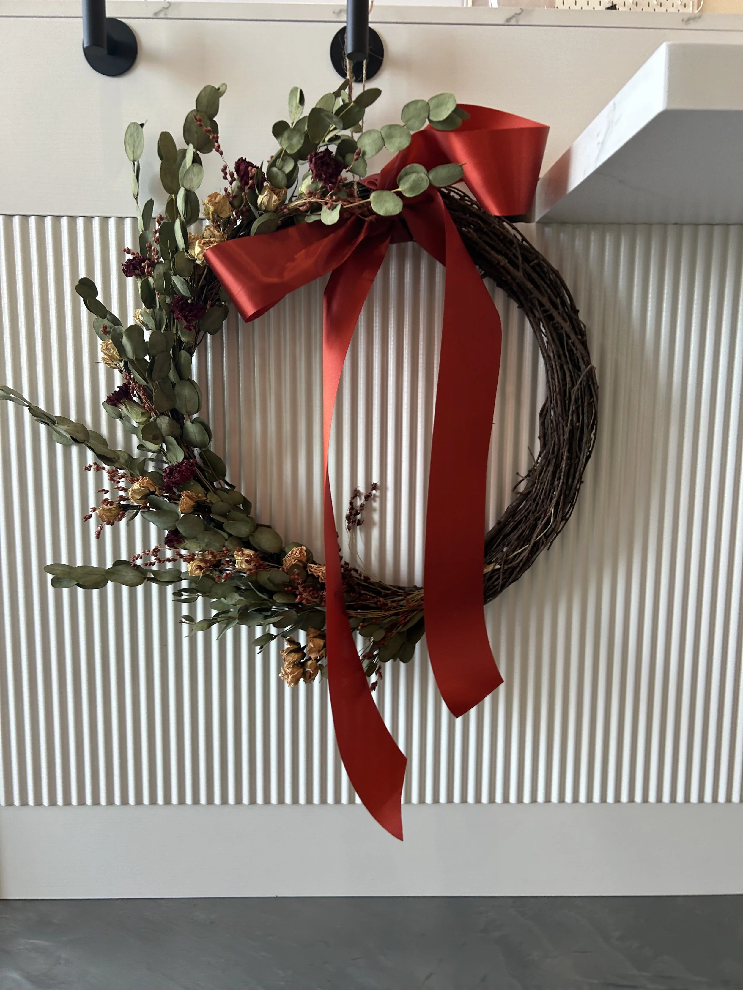 Just a Little Dead...Dried Flower Wreath: October Workshop