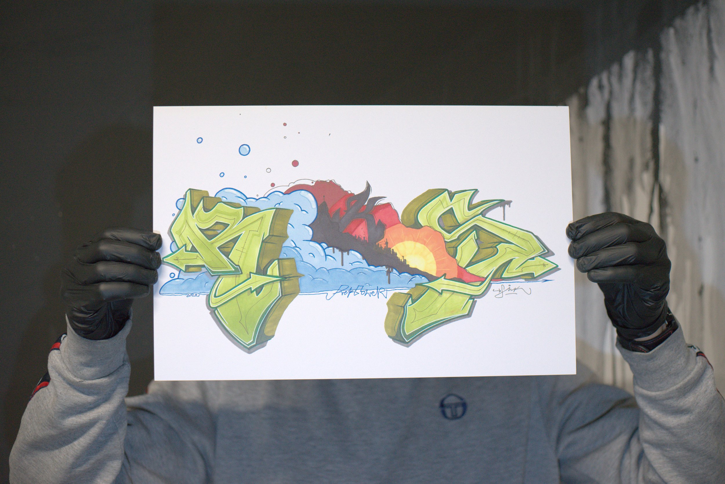 Fullcolor Reks Print on 180g A3 Paper, Limited on 5 Pieces, 60 Chf + shipping, Order NR. rp1