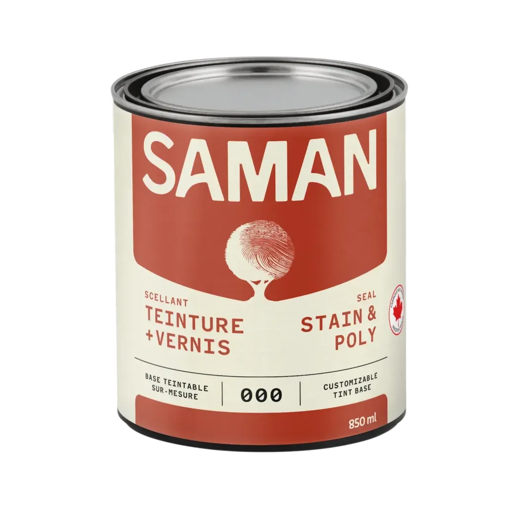 Scellant, Teinture + Vernis - SAMAN