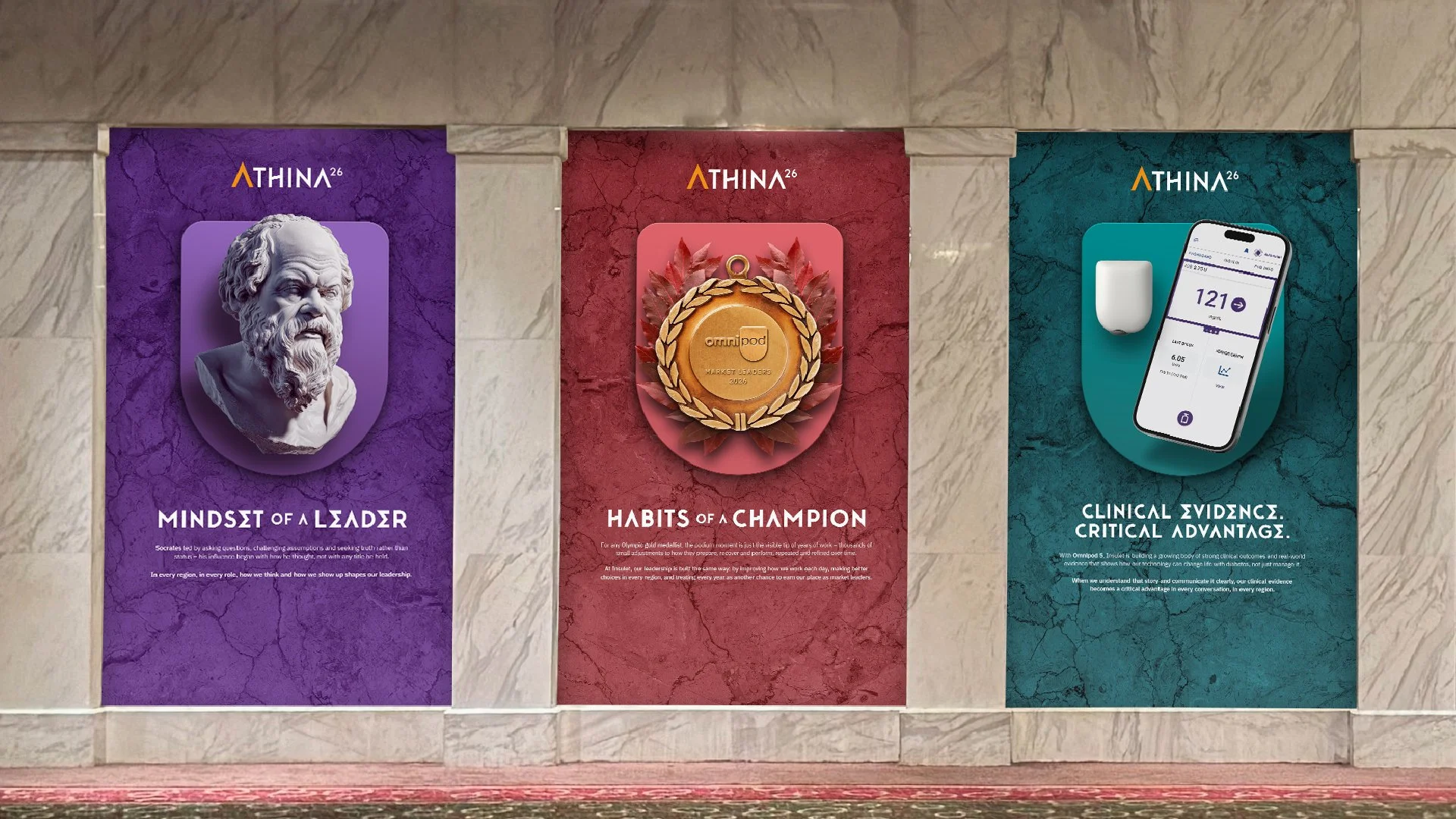 Athina 26 Key Visual Mockup