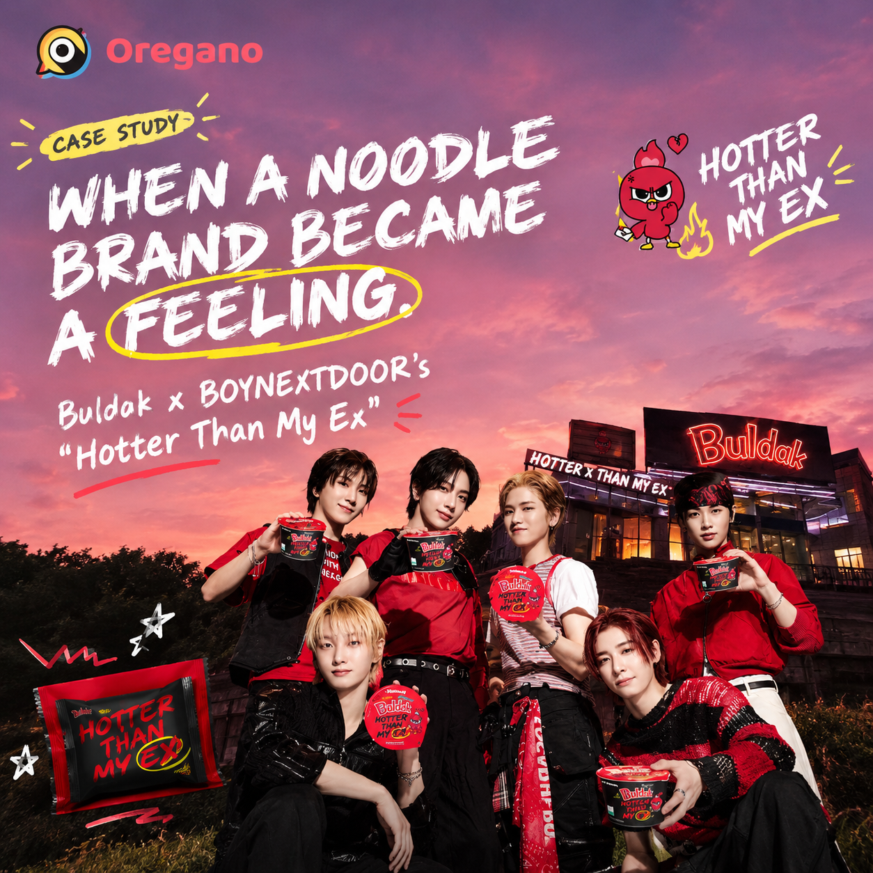 When a Noodle Brand Became a Feeling: Buldak x BOYNEXTDOOR's "Hotter Than My Ex"