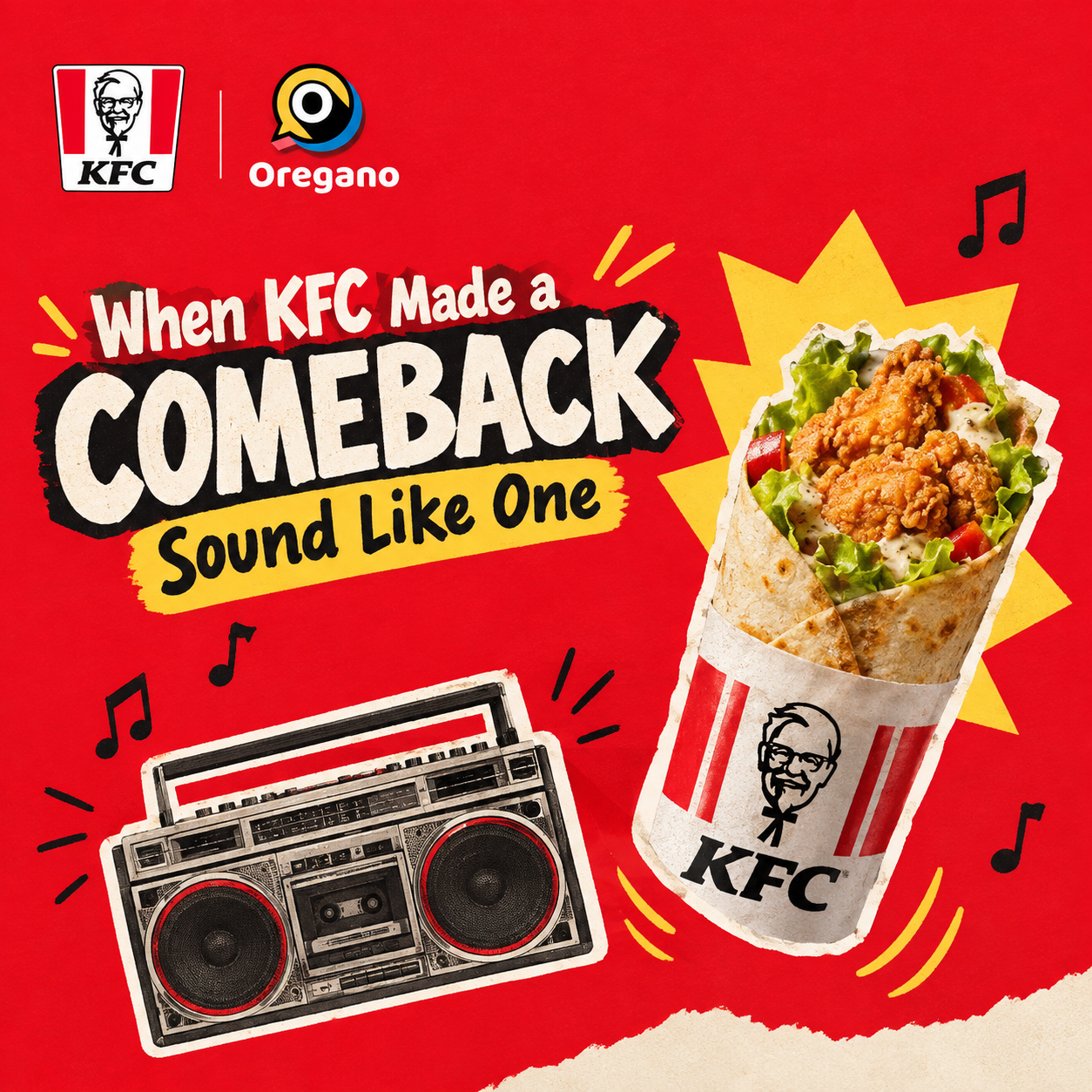 When KFC Made a Comeback Sound Like One