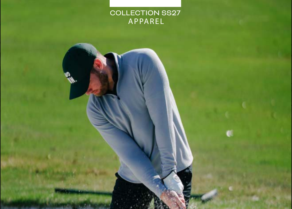 Sun Mountain Fall 27 catalog cover with man swinging a golf club