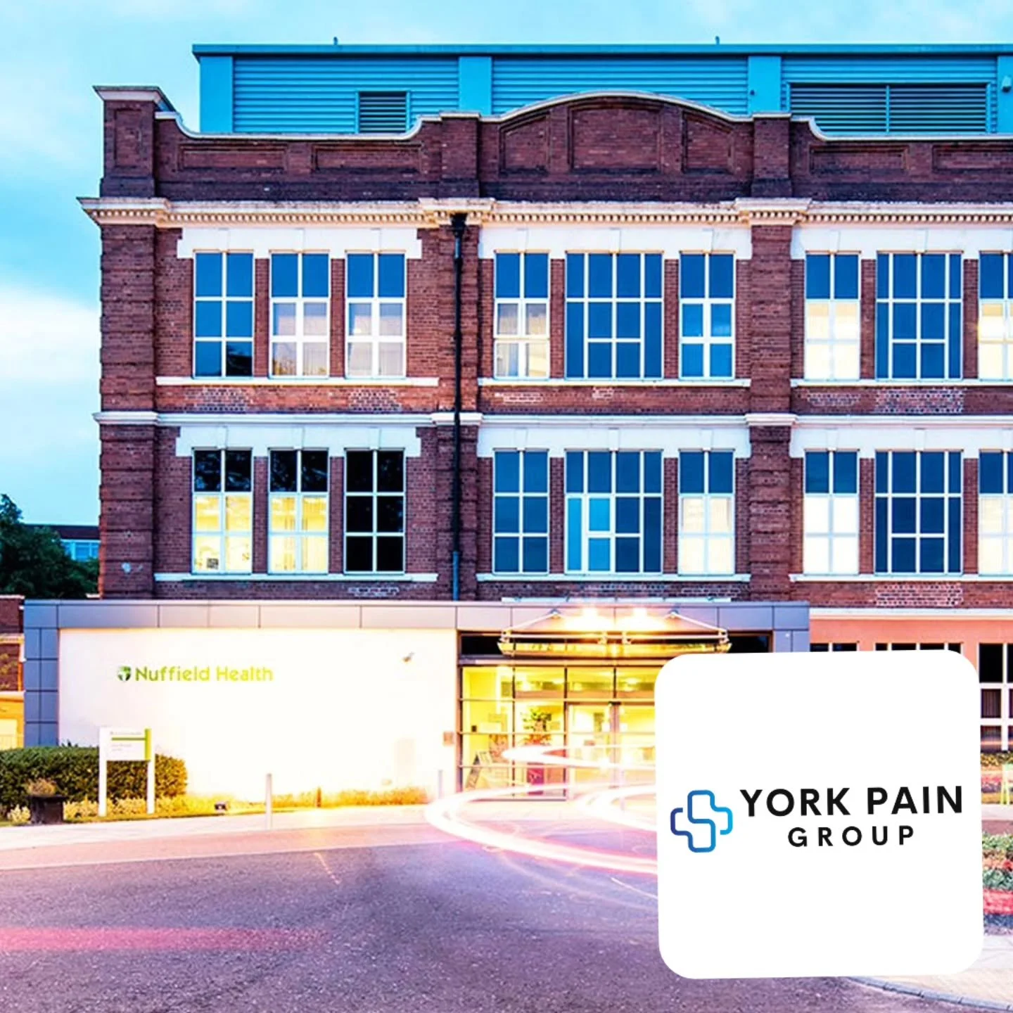 York Pain Group use top class facilities at Nuffield Health Hospital and Ramsay Clifton Park Hospital, York, UK #painmanagementdoctor #painmanagementspecialist #painrelief #chronicpain #chronicpainrelief #backpain #neckpain @nuffieldhealthyorkhospita