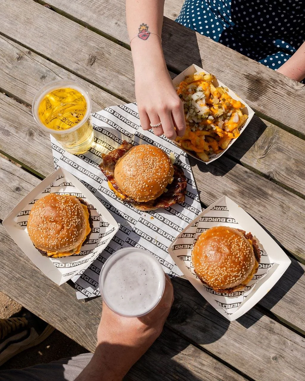 Haven't you HERD? 🐄

@herd.burger is back at Shoreside, bringing the best burger in Cornwall to the beach at Carlyon Bay 💥 The perfect fuel for a day on the beach while watching the World Cup this Summer ⚽️

📸: @carlyonbeach