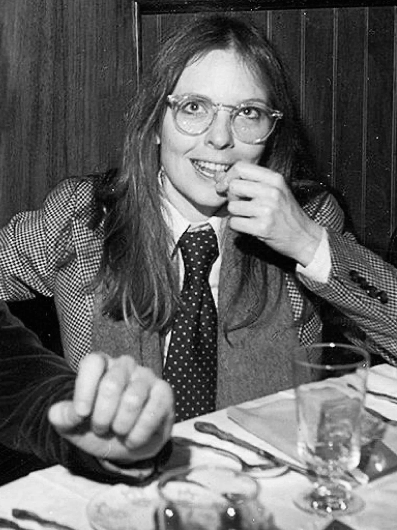 Diane Keaton, the Oscar-winning actress known for her roles in The Godfather, Annie Hall, and The First Wives Club will be missed. Her style, her smile, her laugh, her pins, her art.