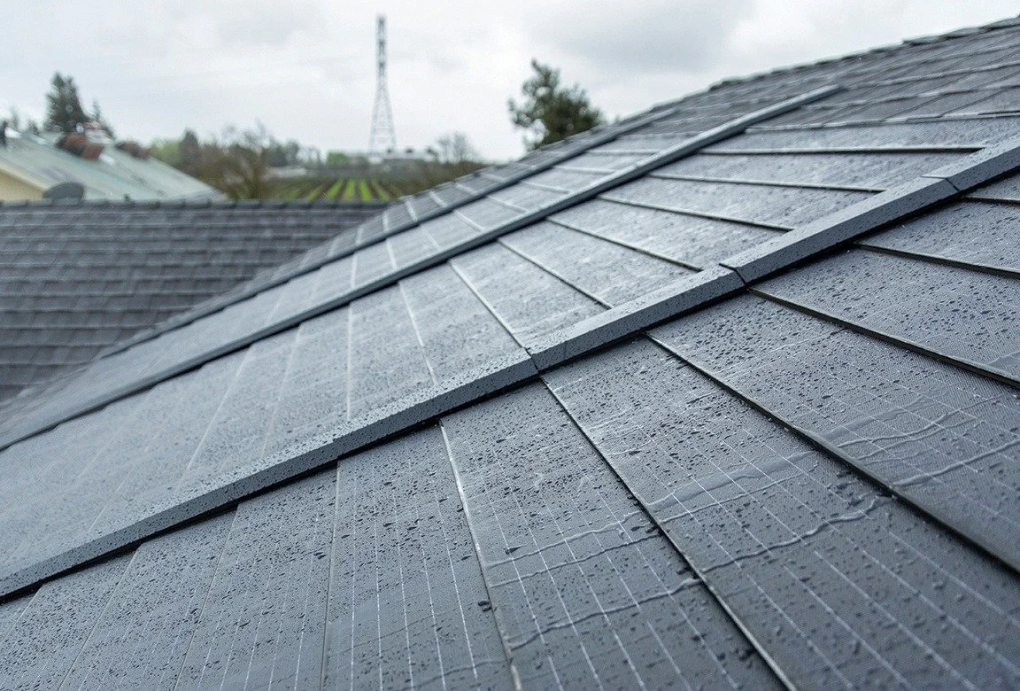 GAF Energy shingles on a residential roof