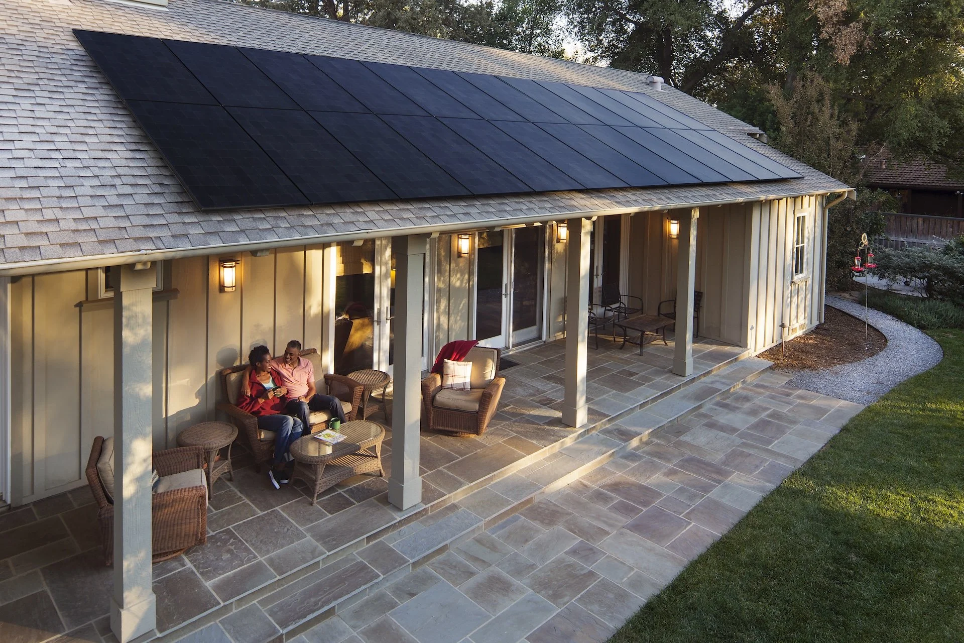 Solar panel installation in Southern California