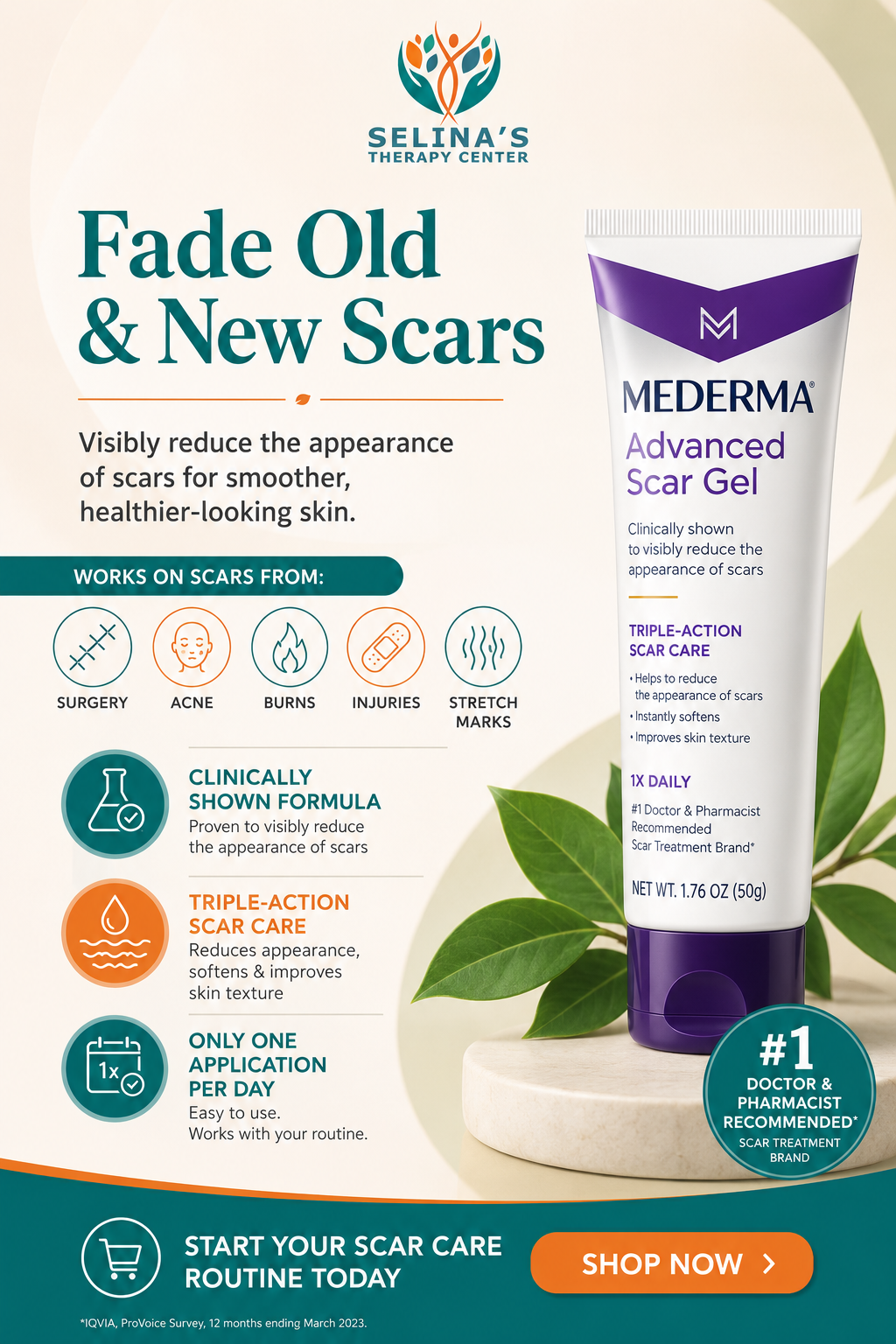Mederma Advanced Scar Gel: A Simple Tool for Supporting Scar Healing