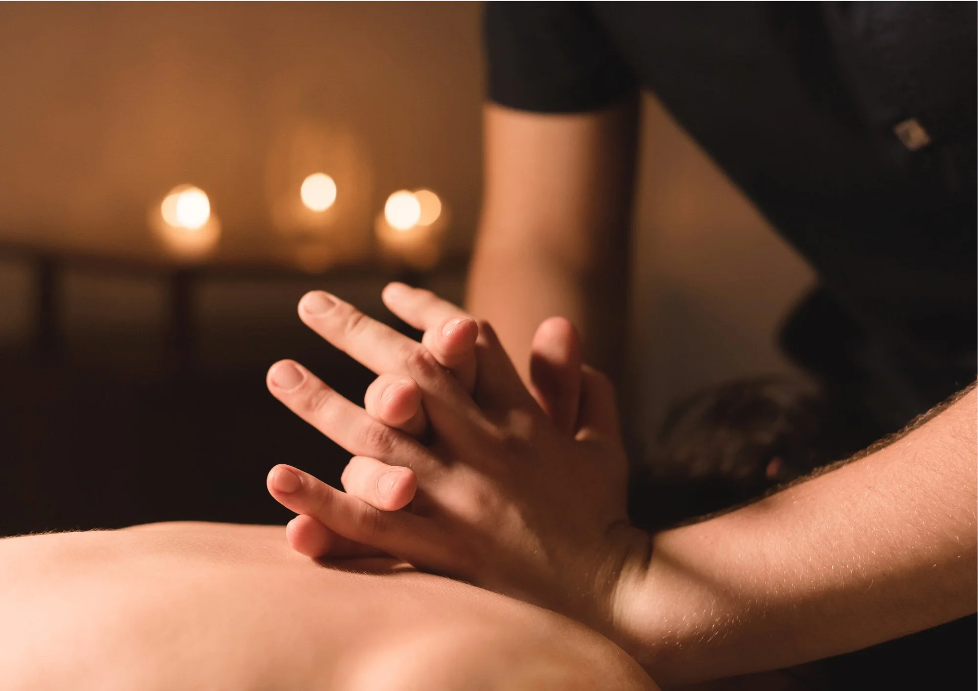 Therapeutic massage with gentle strokes to calm the nervous system and reduce stress.